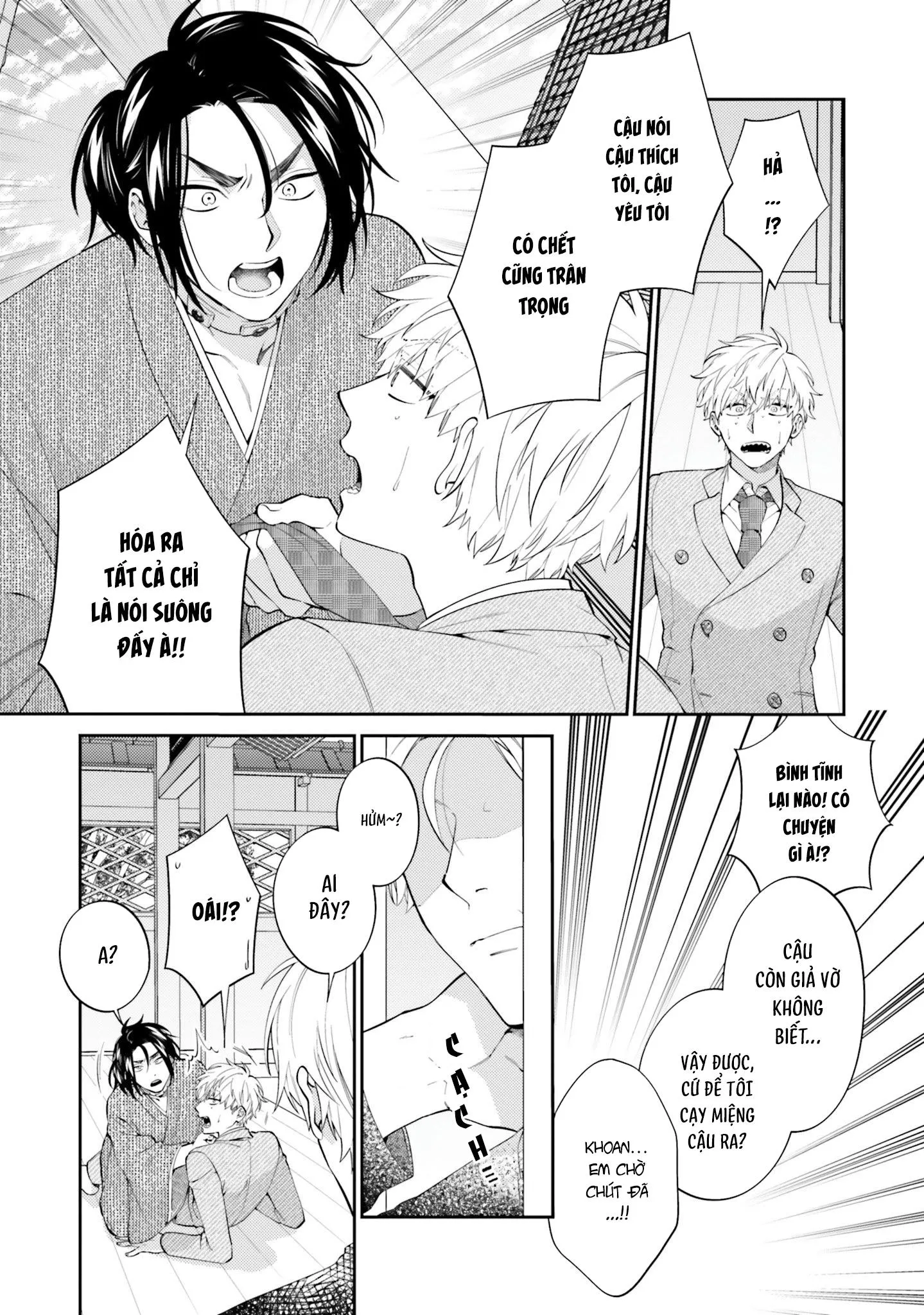 Võ Sĩ Omega gặp Tổng Giám Đốc Xảo Trá Chapter 5 Trang 4