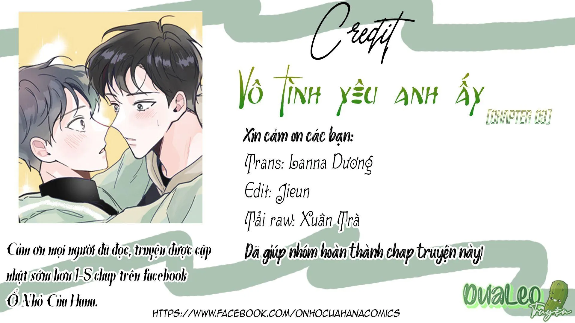 Vô Tình Yêu Anh Ấy Chapter 3 Trang 8