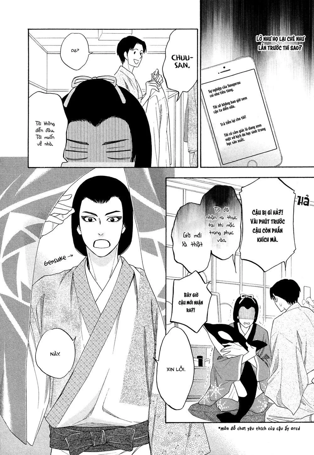 Vũ điệu tình yêu Chapter 3 Trang 6