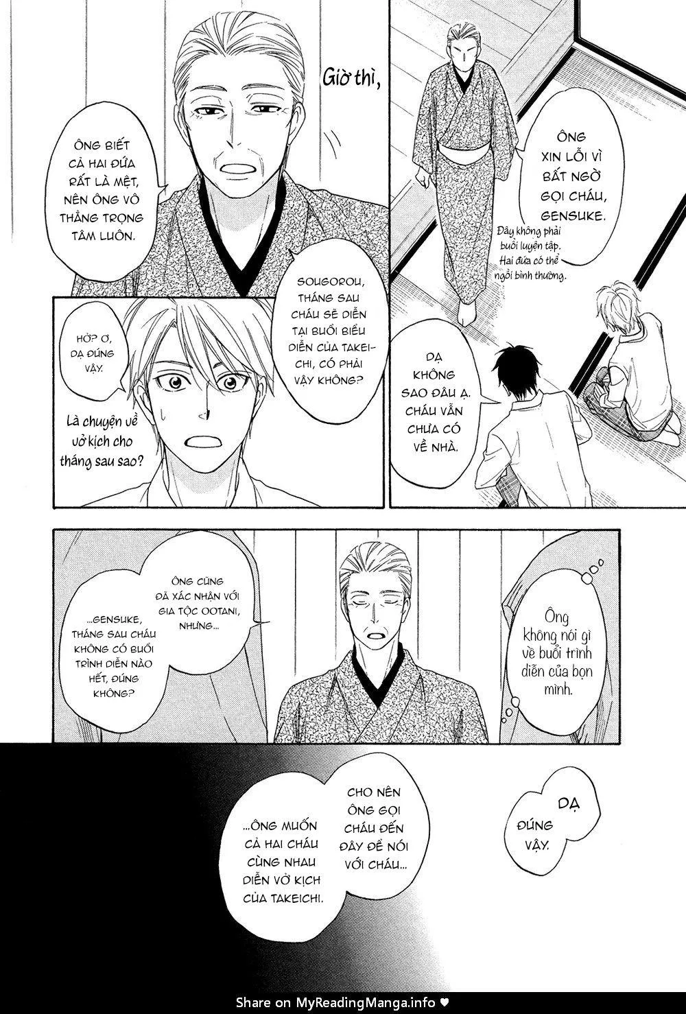 Vũ điệu tình yêu Chapter 3 Trang 30