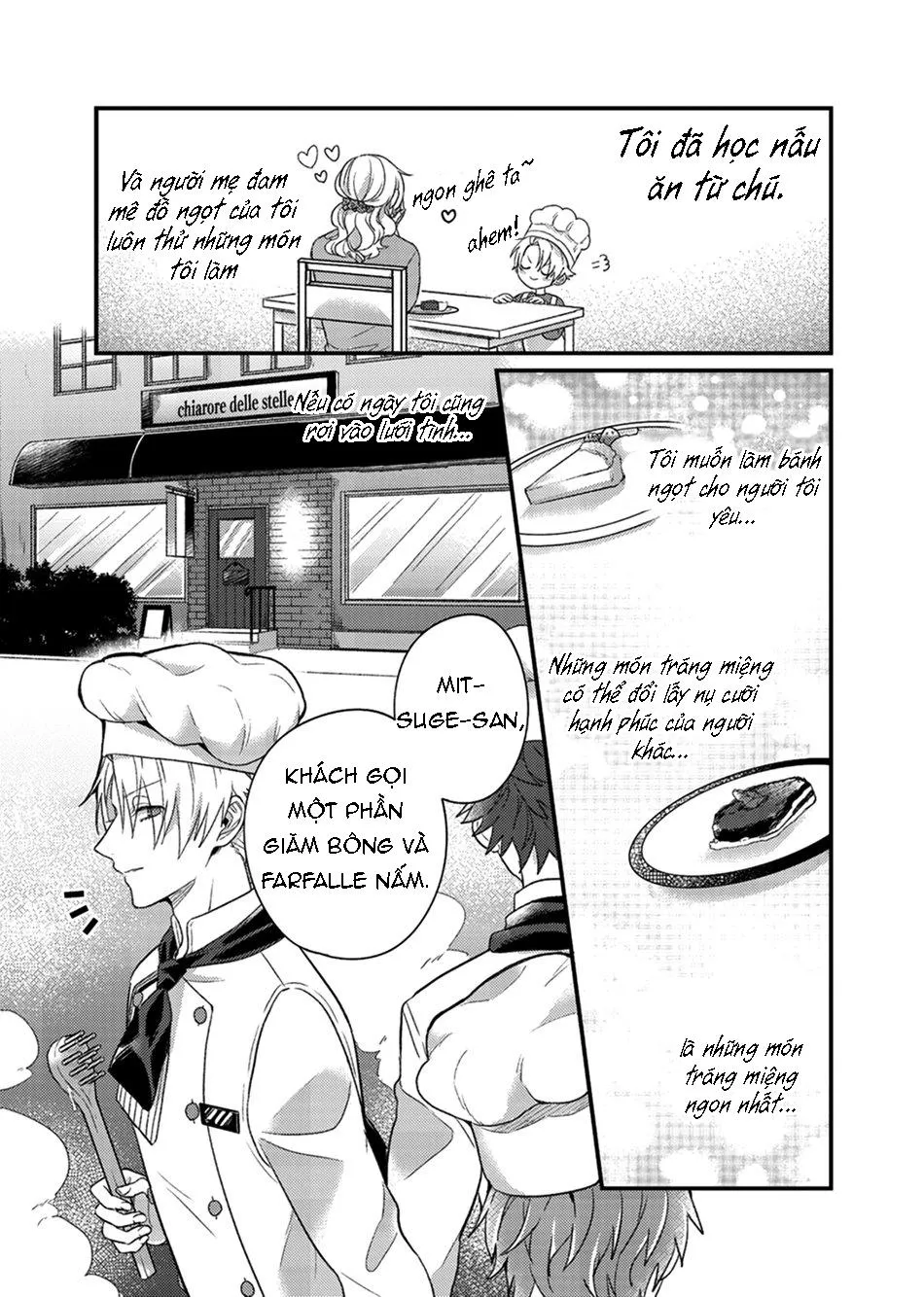 VỪA NGỌT VỪA ĐẮNG CHÍNH LÀ CÔNG THỨC CỦA TÌNH YÊU Chapter 1 Trang 4