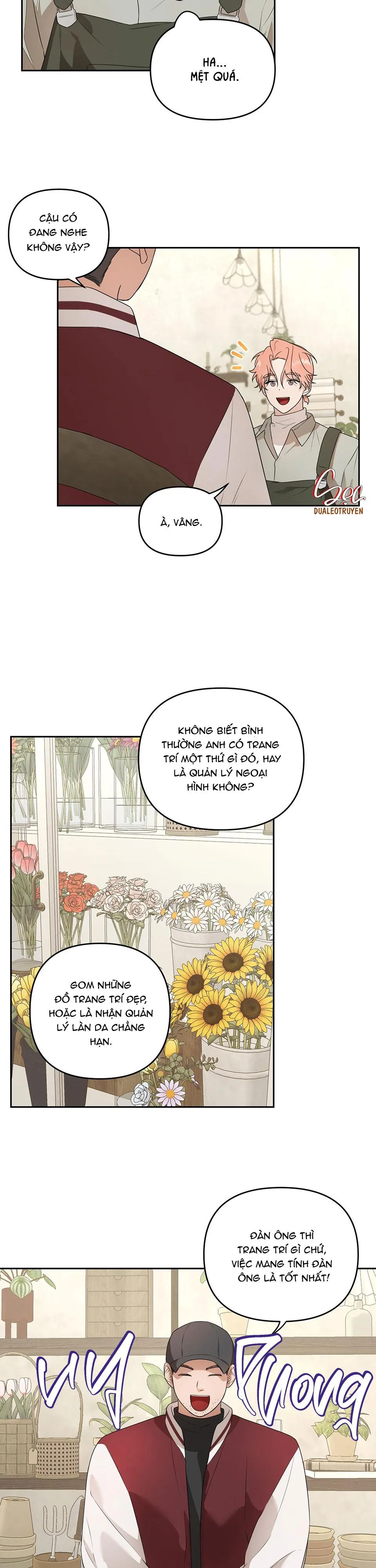 VƯỜN HOA Chapter 1 Trang 11