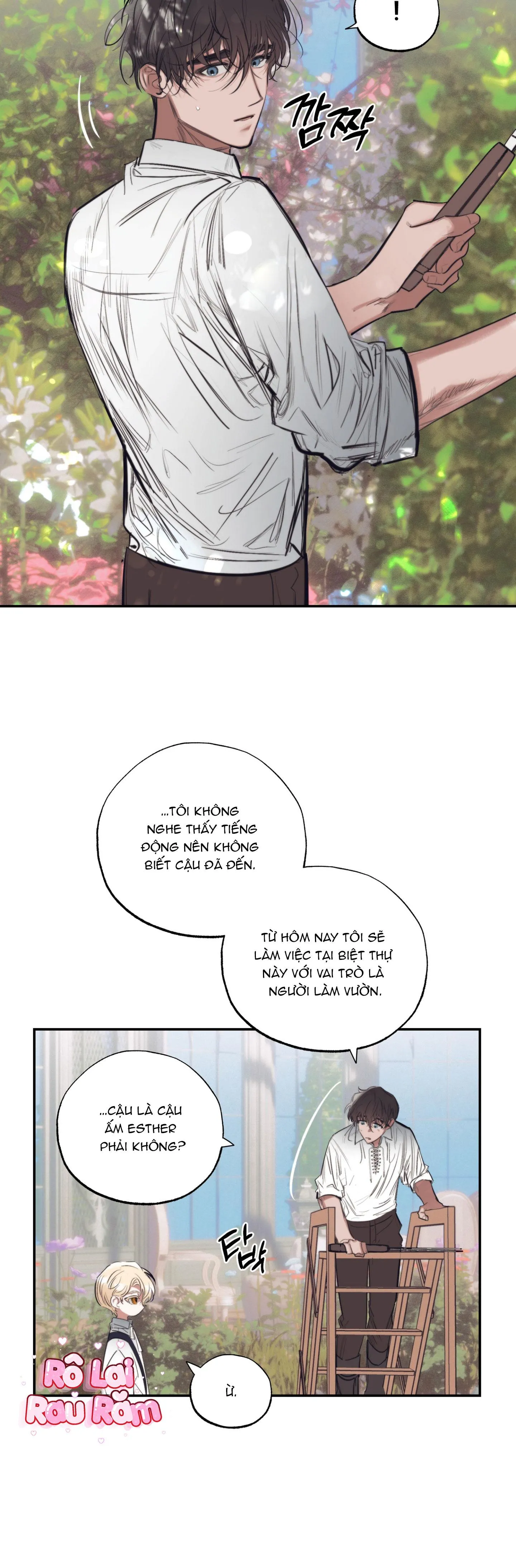 VƯỜN HOA CỦA ESTHER Chapter 1 Trang 9