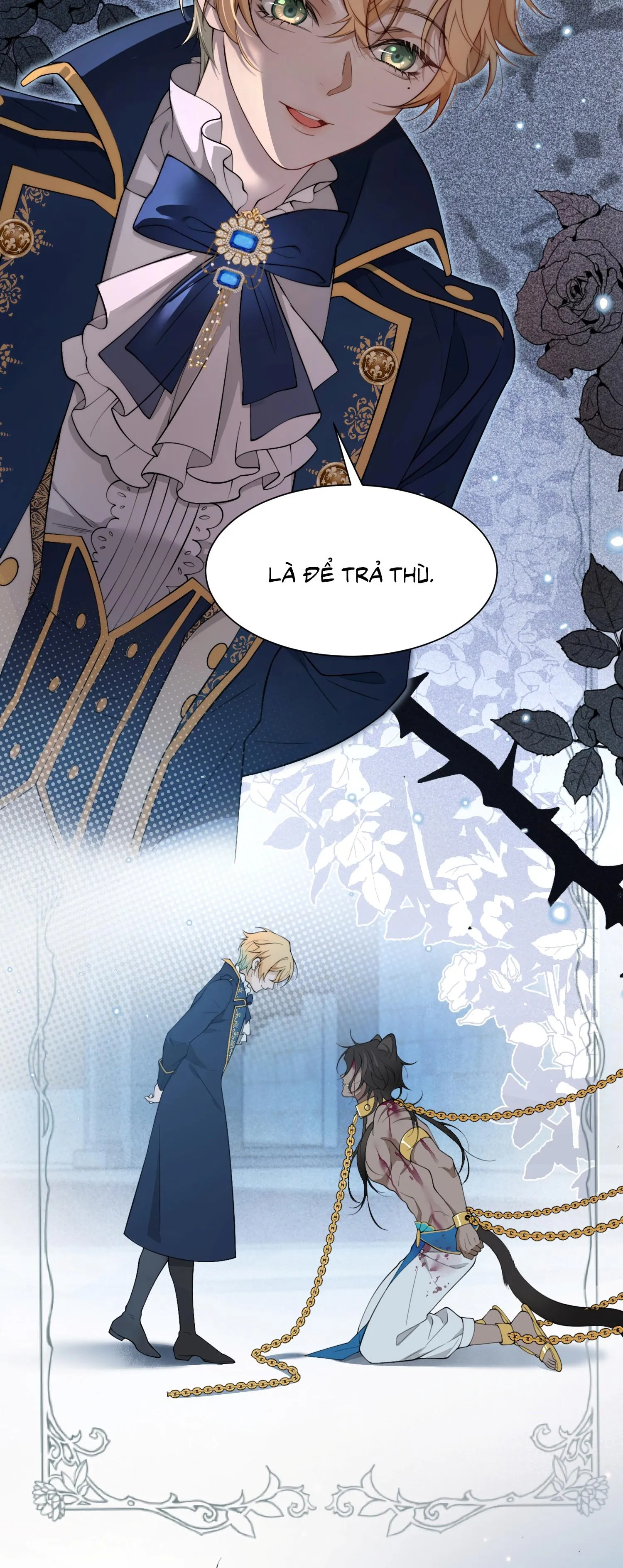 Vương tử bệnh kiều bị báo đen chiếm đoạt đến nghiện Chapter 1 Trang 35