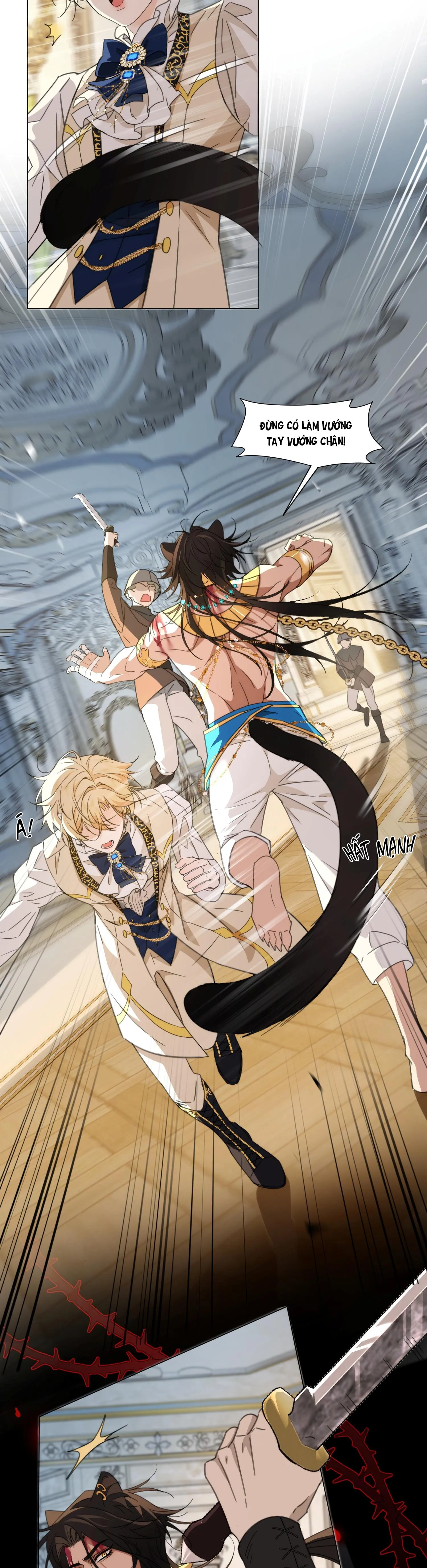 Vương tử bệnh kiều bị báo đen chiếm đoạt đến nghiện Chapter 2 Trang 13