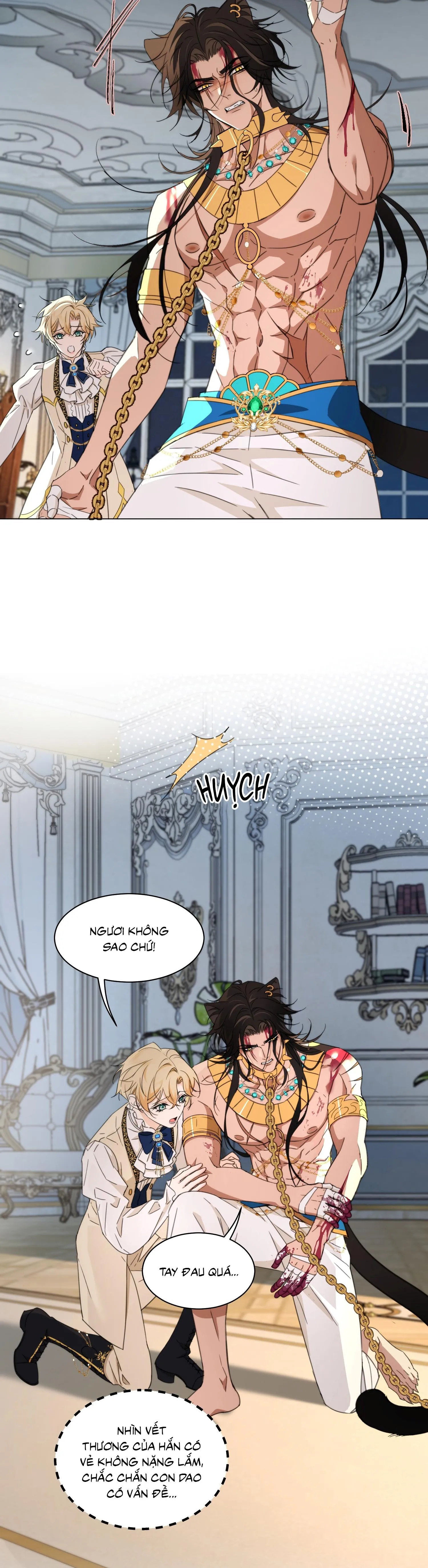 Vương tử bệnh kiều bị báo đen chiếm đoạt đến nghiện Chapter 2 Trang 15