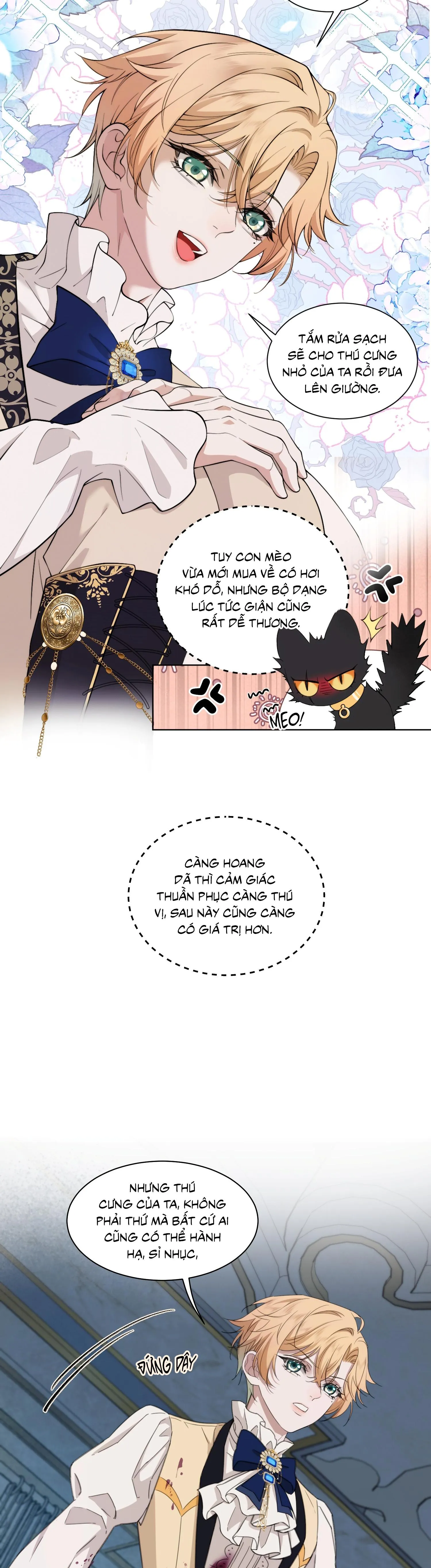 Vương tử bệnh kiều bị báo đen chiếm đoạt đến nghiện Chapter 3 Trang 9