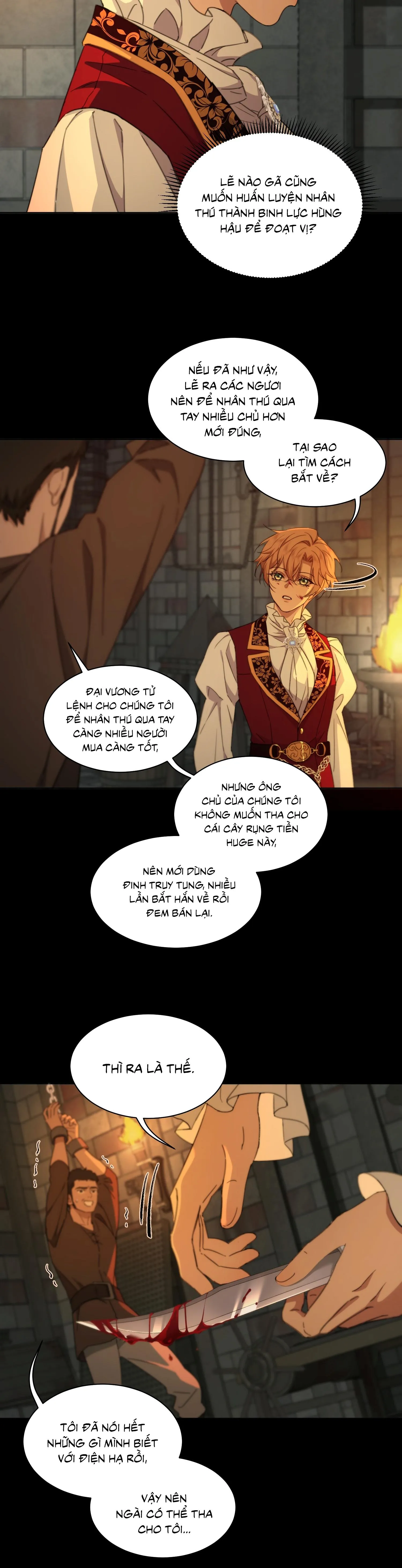 Vương tử bệnh kiều bị báo đen chiếm đoạt đến nghiện Chapter 3 Trang 16