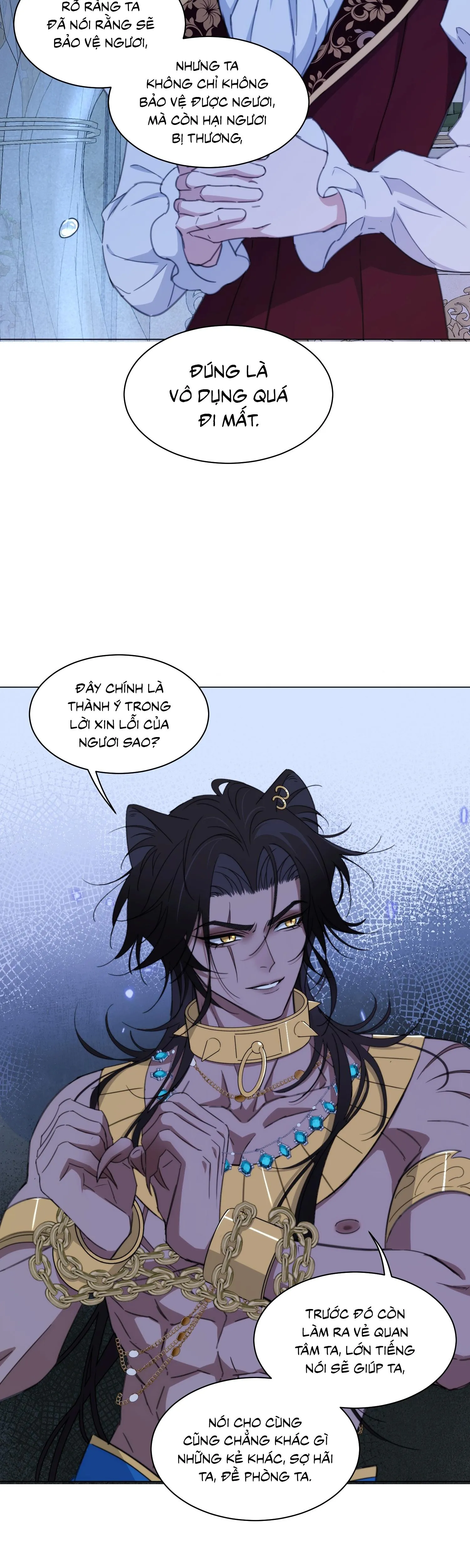 Vương tử bệnh kiều bị báo đen chiếm đoạt đến nghiện Chapter 4 Trang 6