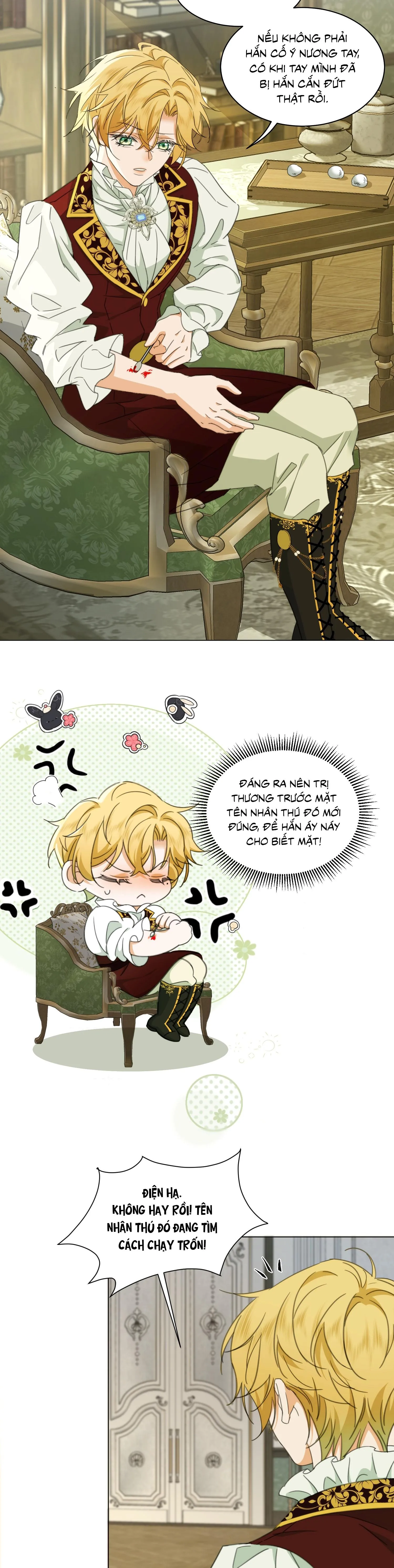 Vương tử bệnh kiều bị báo đen chiếm đoạt đến nghiện Chapter 5 Trang 14