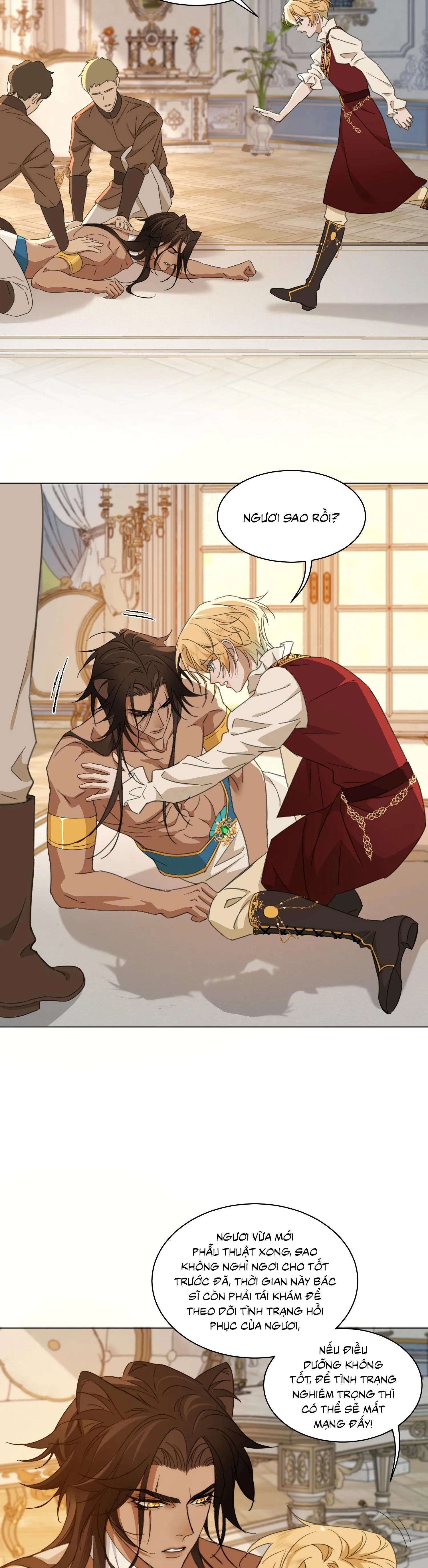 Vương tử bệnh kiều bị báo đen chiếm đoạt đến nghiện Chapter 5 Trang 18
