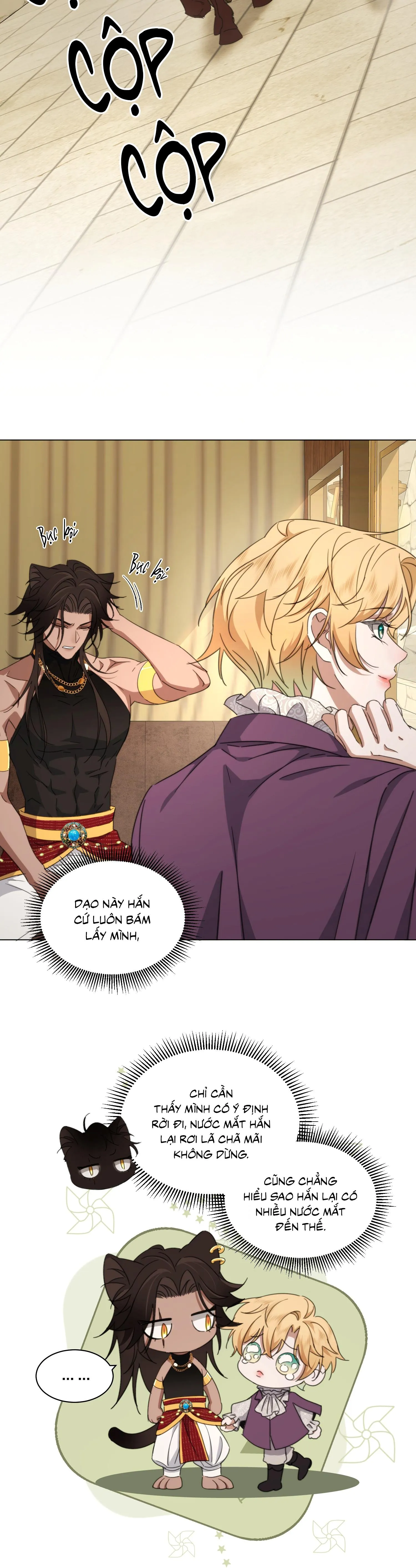 Vương tử bệnh kiều bị báo đen chiếm đoạt đến nghiện Chapter 8 Trang 15