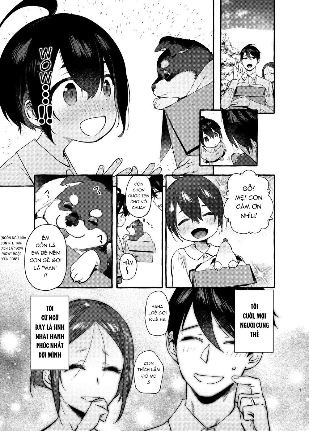 Wanwan Otou-san Chapter 8 Trang 4