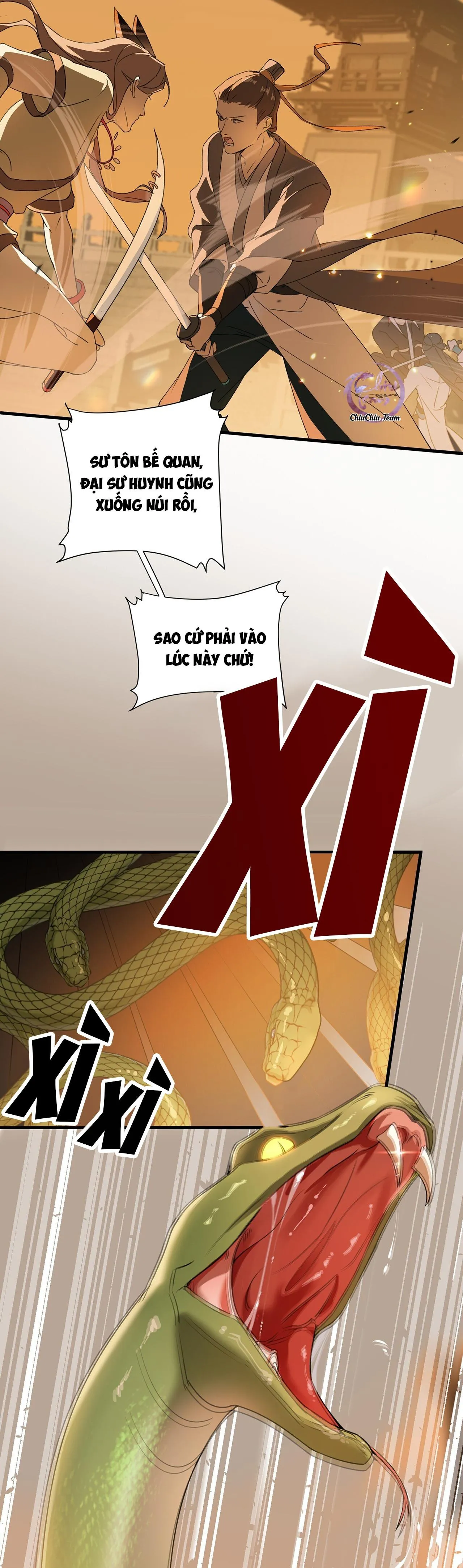Xà Yêu Muốn Bỏ Trốn Chapter 1 Trang 13