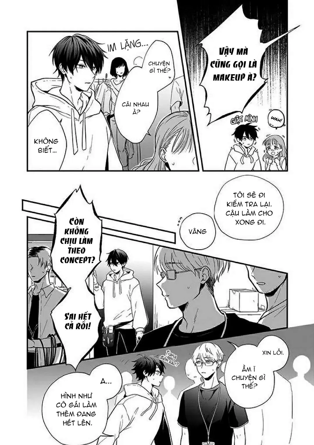 Xao xuyến bờ môi bởi một nụ hôn Chapter 1 Trang 9