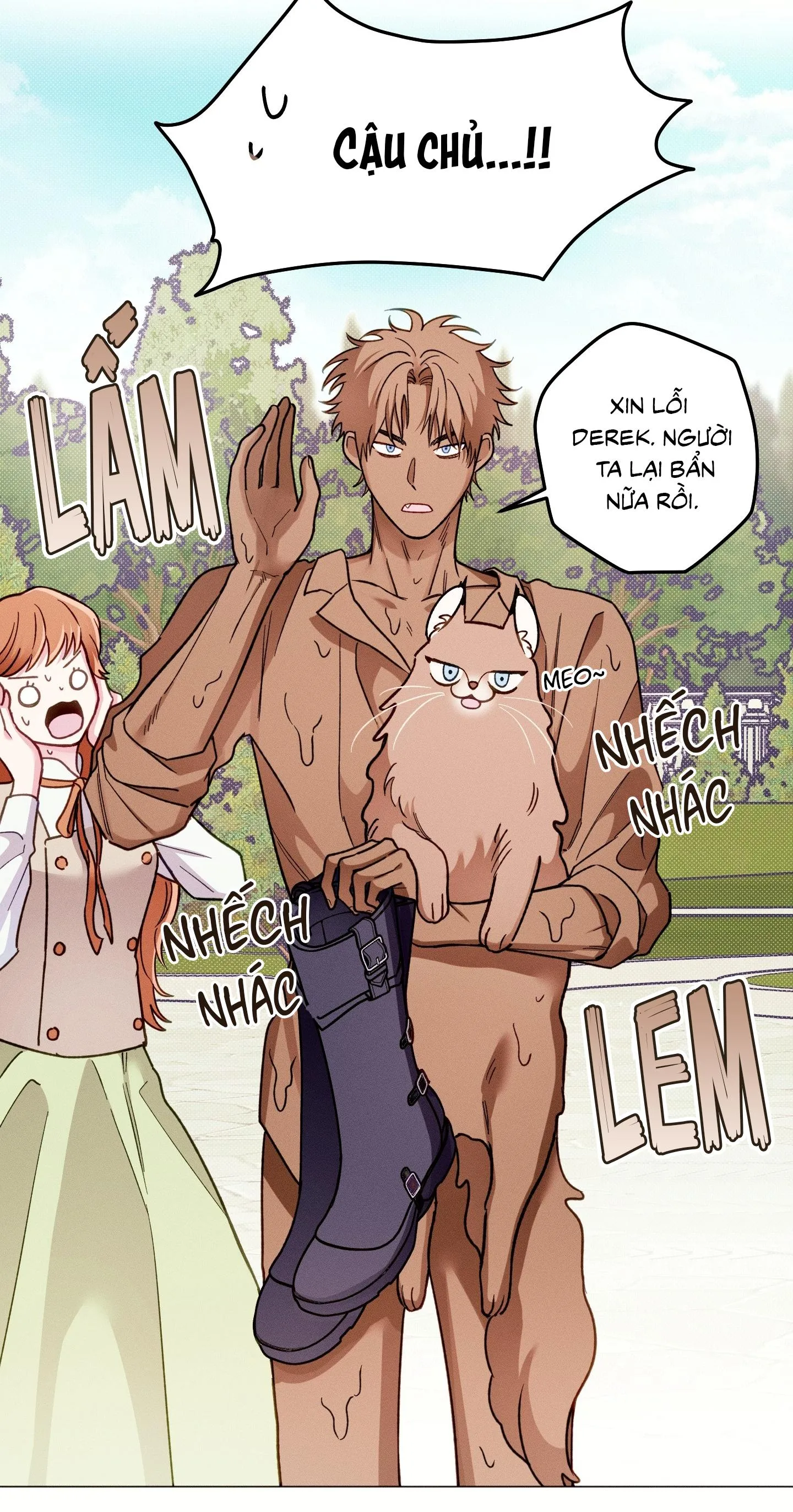Xuyên Thành Bá Tước Omega Chapter 4 Trang 12