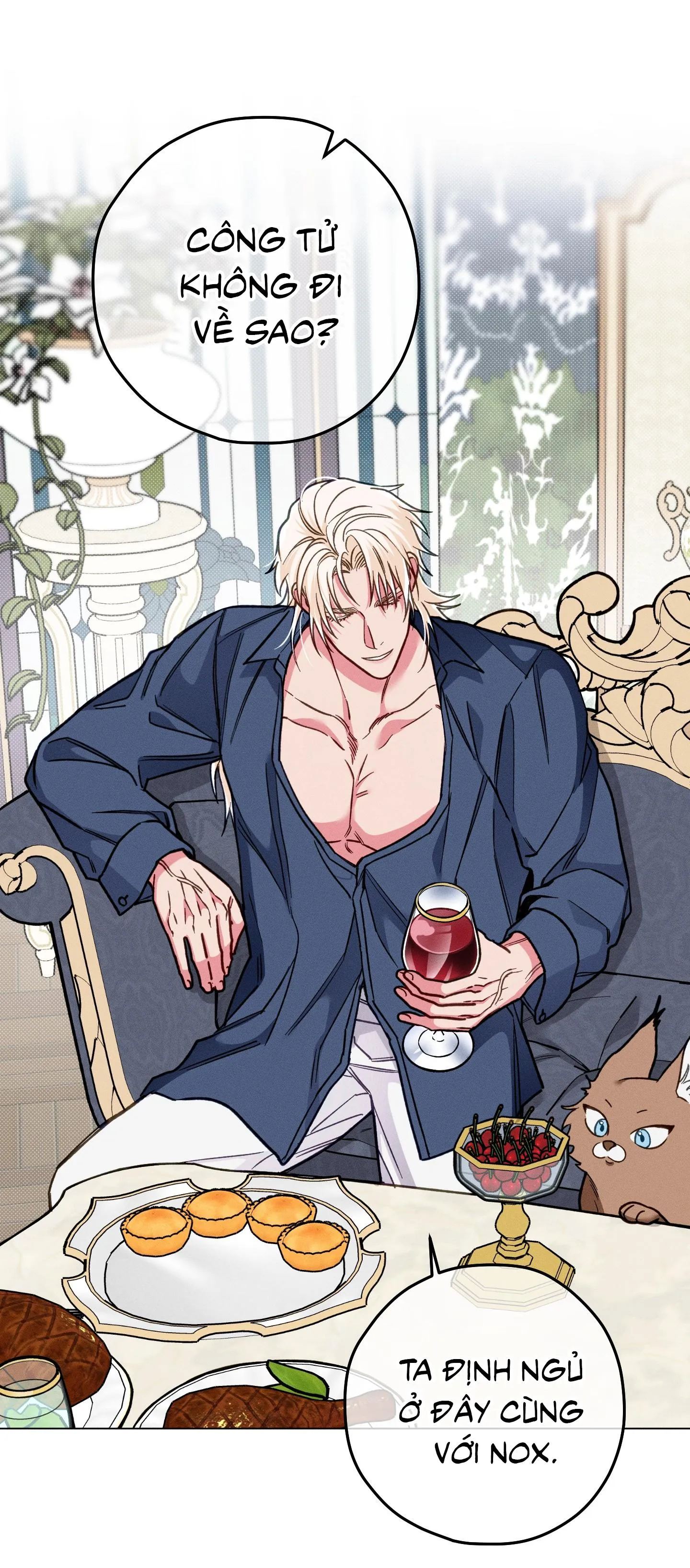 Xuyên Thành Bá Tước Omega Chapter 11 Trang 17