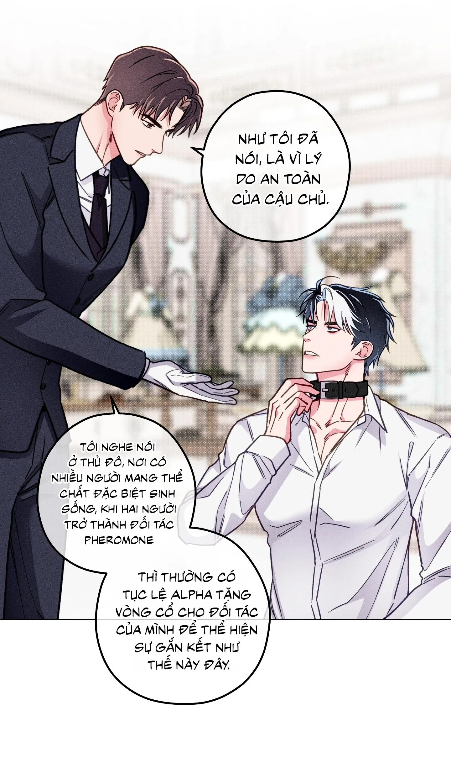 Xuyên Thành Bá Tước Omega Chapter 12 Trang 44