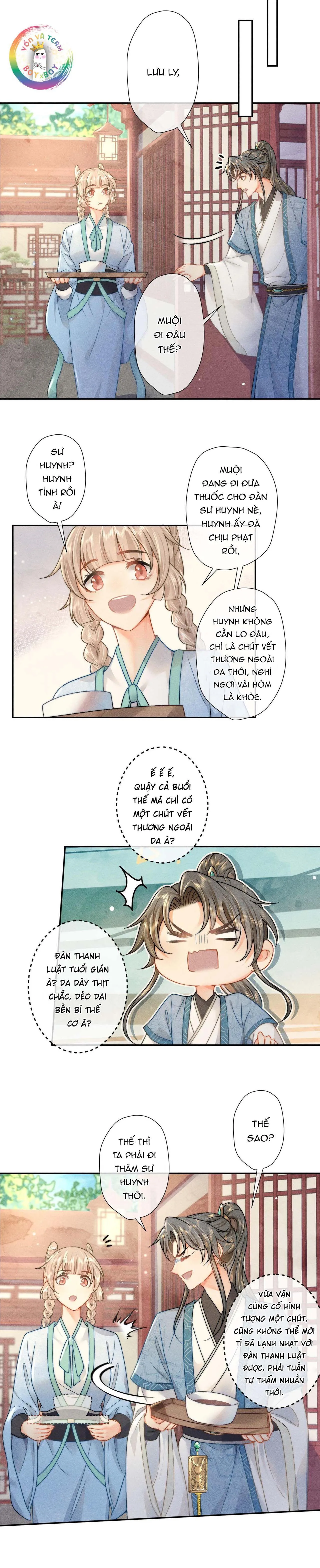 Xuyên Thành Đồ Đệ Tấu Hề Của Đoá Sen Đen Tối Chapter 4 Trang 8