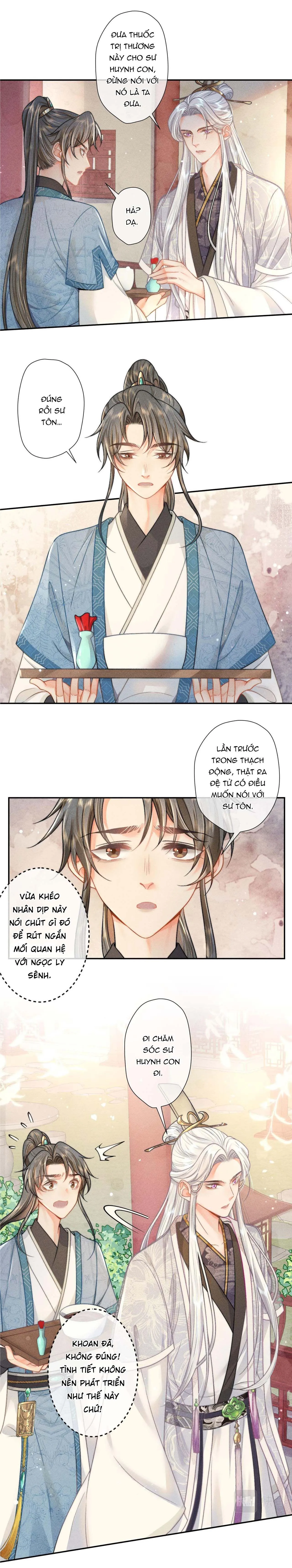 Xuyên Thành Đồ Đệ Tấu Hề Của Đoá Sen Đen Tối Chapter 4 Trang 11