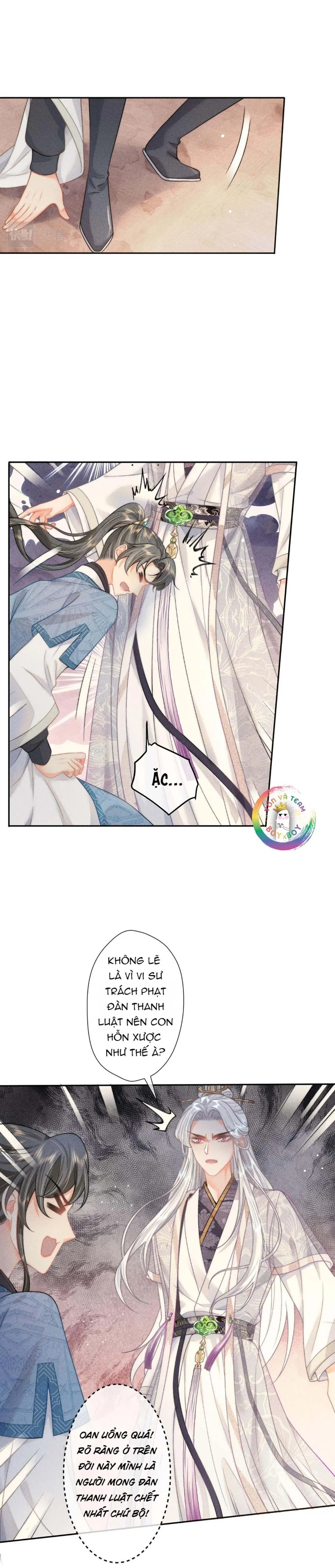 Xuyên Thành Đồ Đệ Tấu Hề Của Đoá Sen Đen Tối Chapter 6 Trang 10