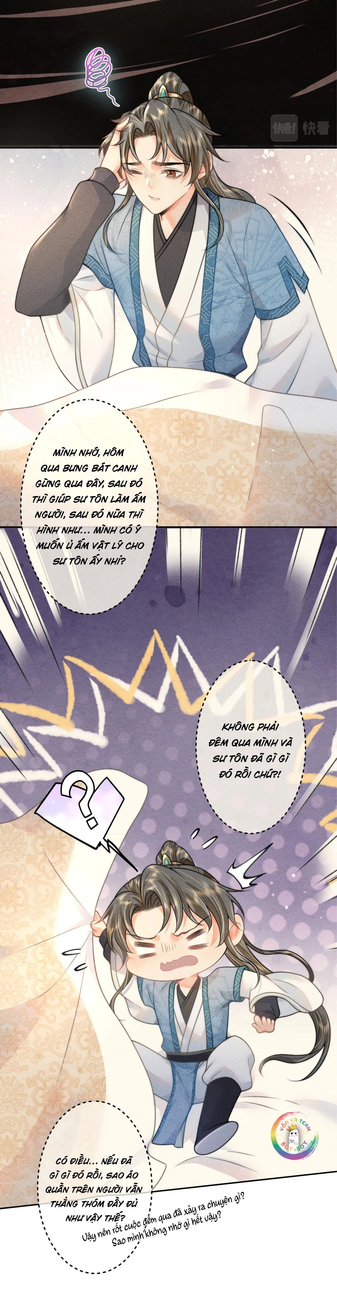 Xuyên Thành Đồ Đệ Tấu Hề Của Đoá Sen Đen Tối Chapter 11 Trang 9