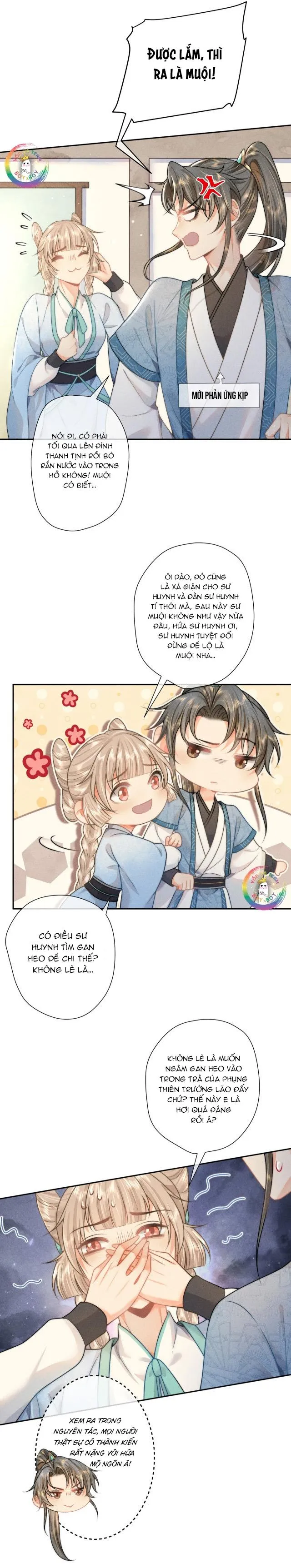 Xuyên Thành Đồ Đệ Tấu Hề Của Đoá Sen Đen Tối Chapter 12 Trang 8