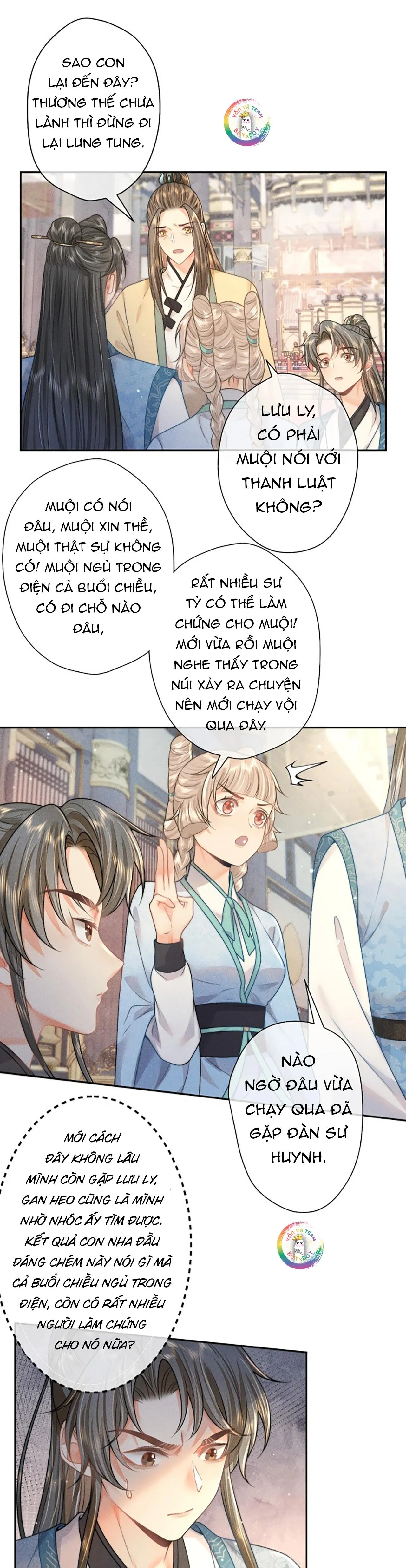 Xuyên Thành Đồ Đệ Tấu Hề Của Đoá Sen Đen Tối Chapter 14 Trang 5