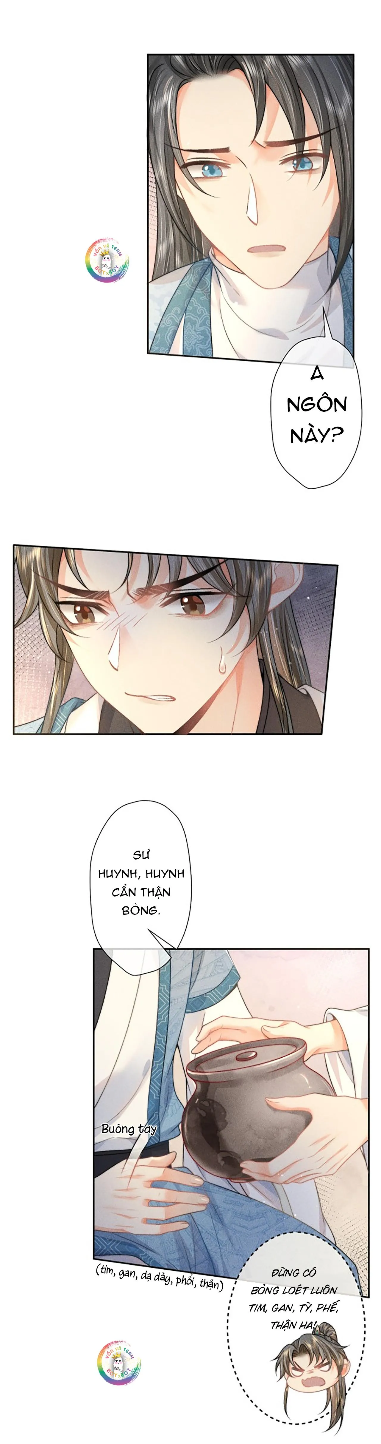 Xuyên Thành Đồ Đệ Tấu Hề Của Đoá Sen Đen Tối Chapter 14 Trang 9