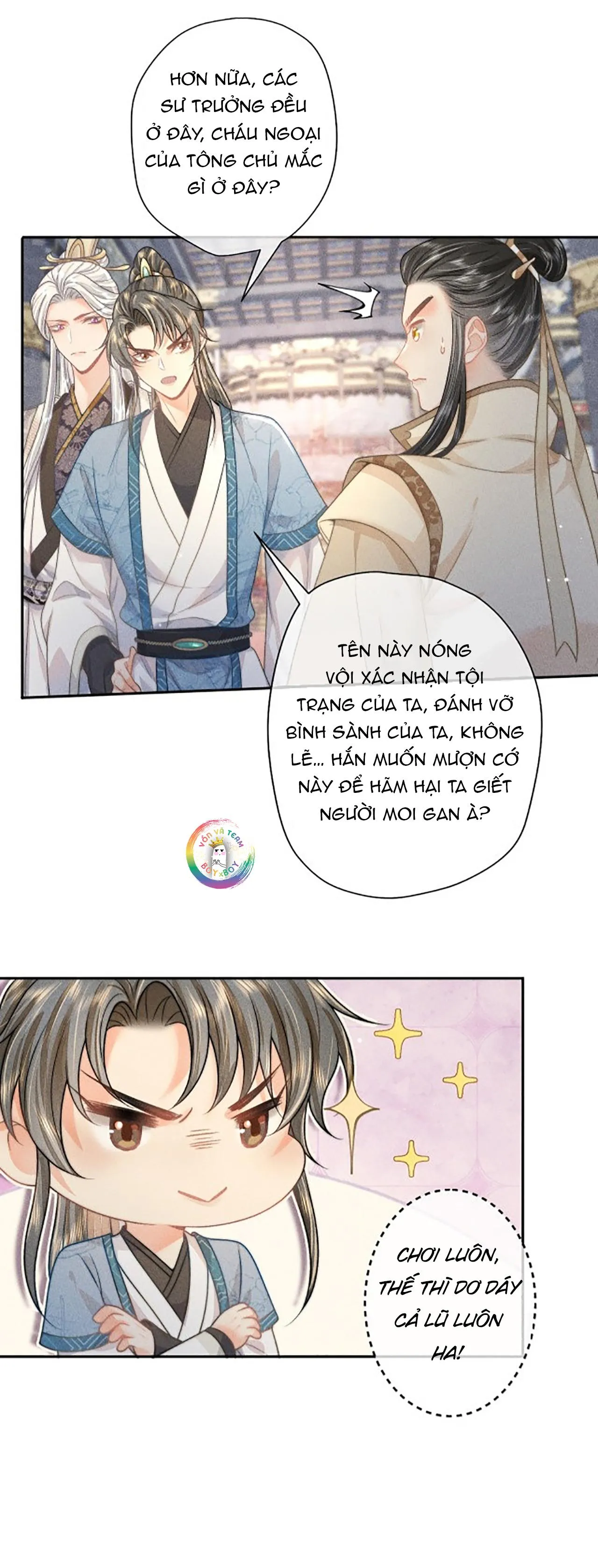 Xuyên Thành Đồ Đệ Tấu Hề Của Đoá Sen Đen Tối Chapter 14 Trang 17