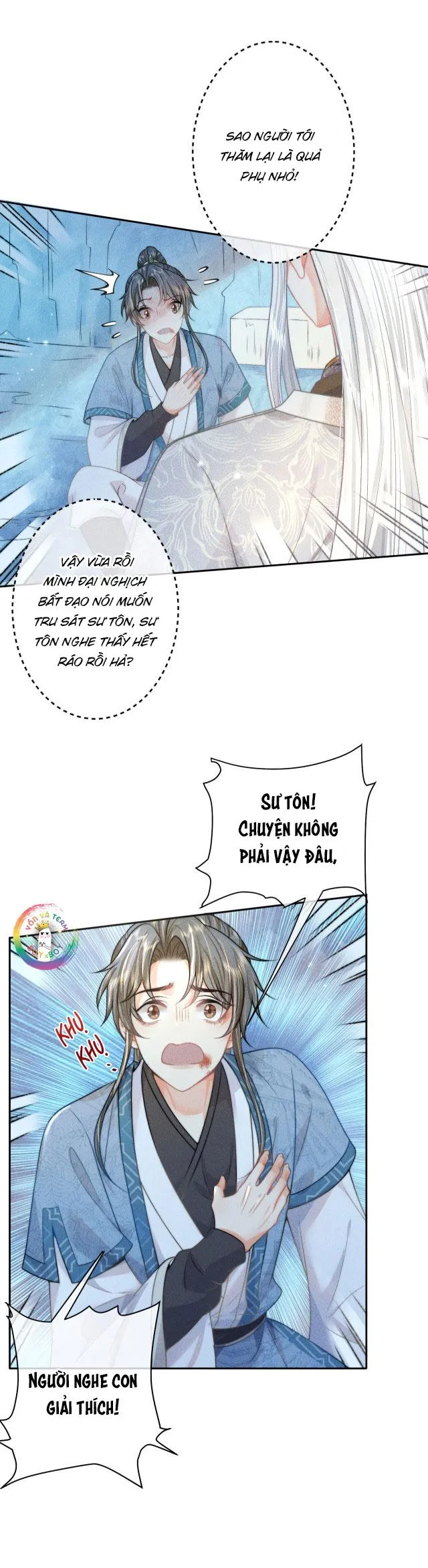 Xuyên Thành Đồ Đệ Tấu Hề Của Đoá Sen Đen Tối Chapter 16 Trang 11