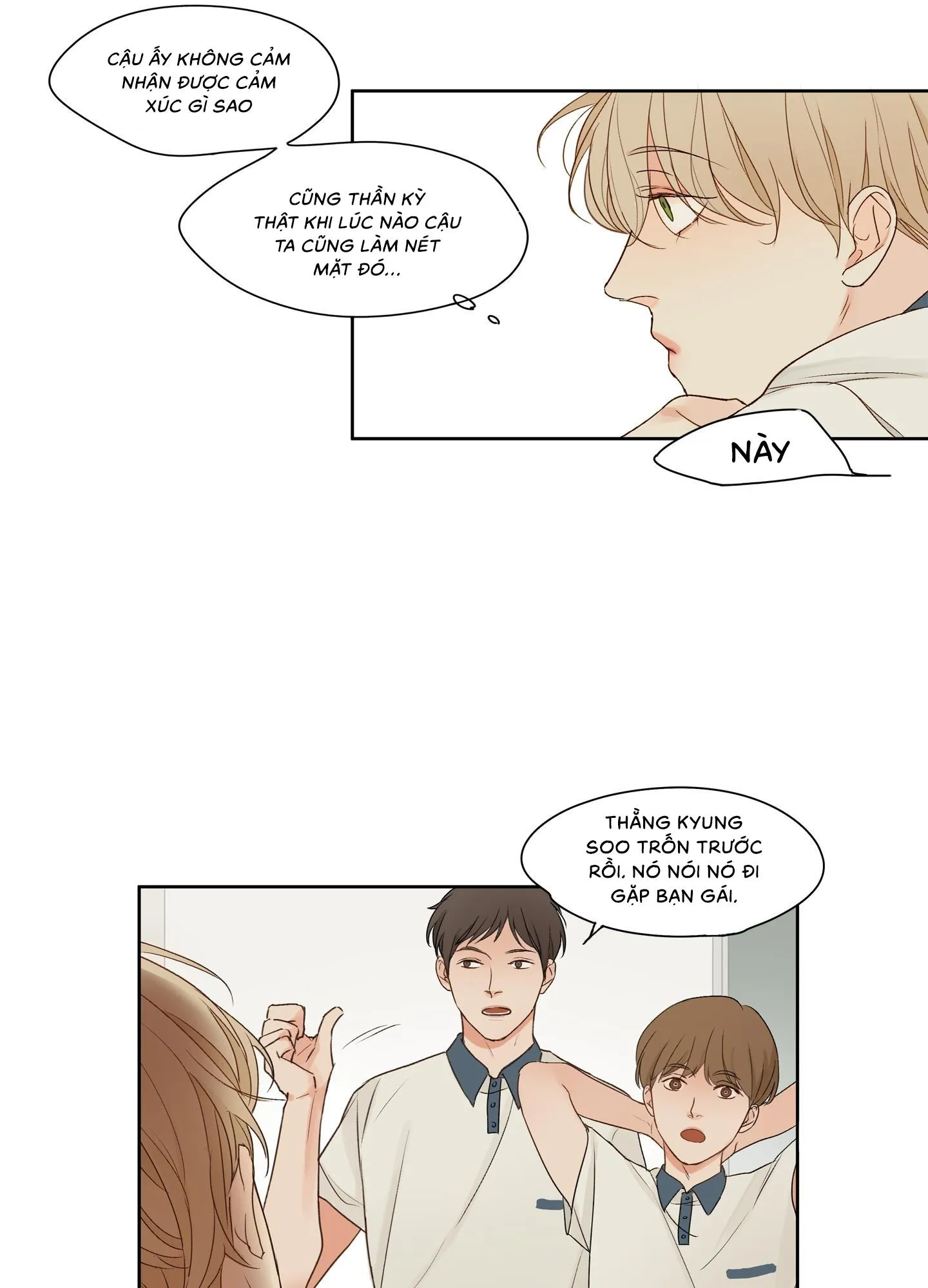 Ý nghĩa của một ánh nhìn Chapter 1 Trang 35