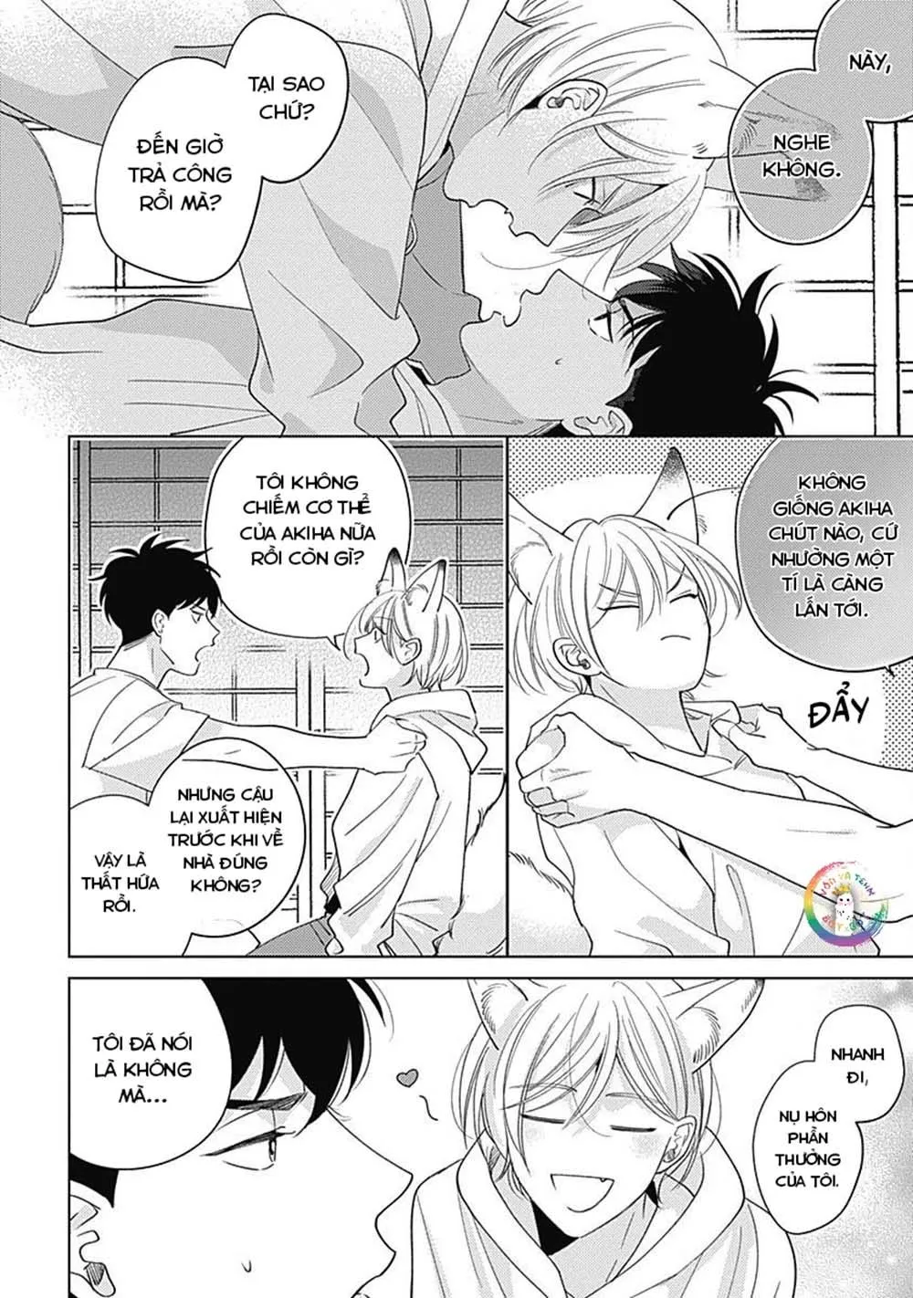 Yakimochi wa kitsuneiro (END) Chapter 4 Trang 21