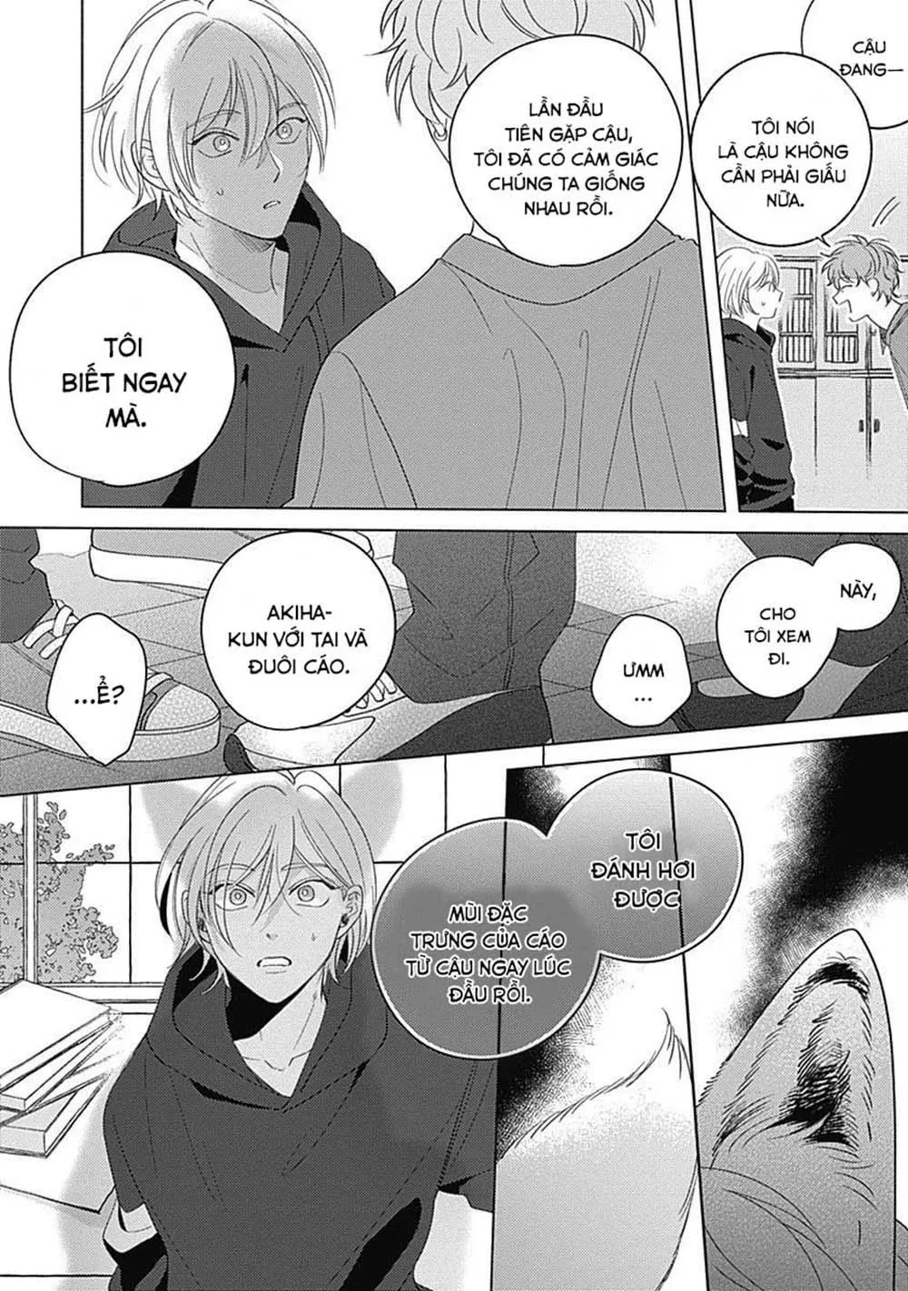 Yakimochi wa kitsuneiro (END) Chapter 5 Trang 4