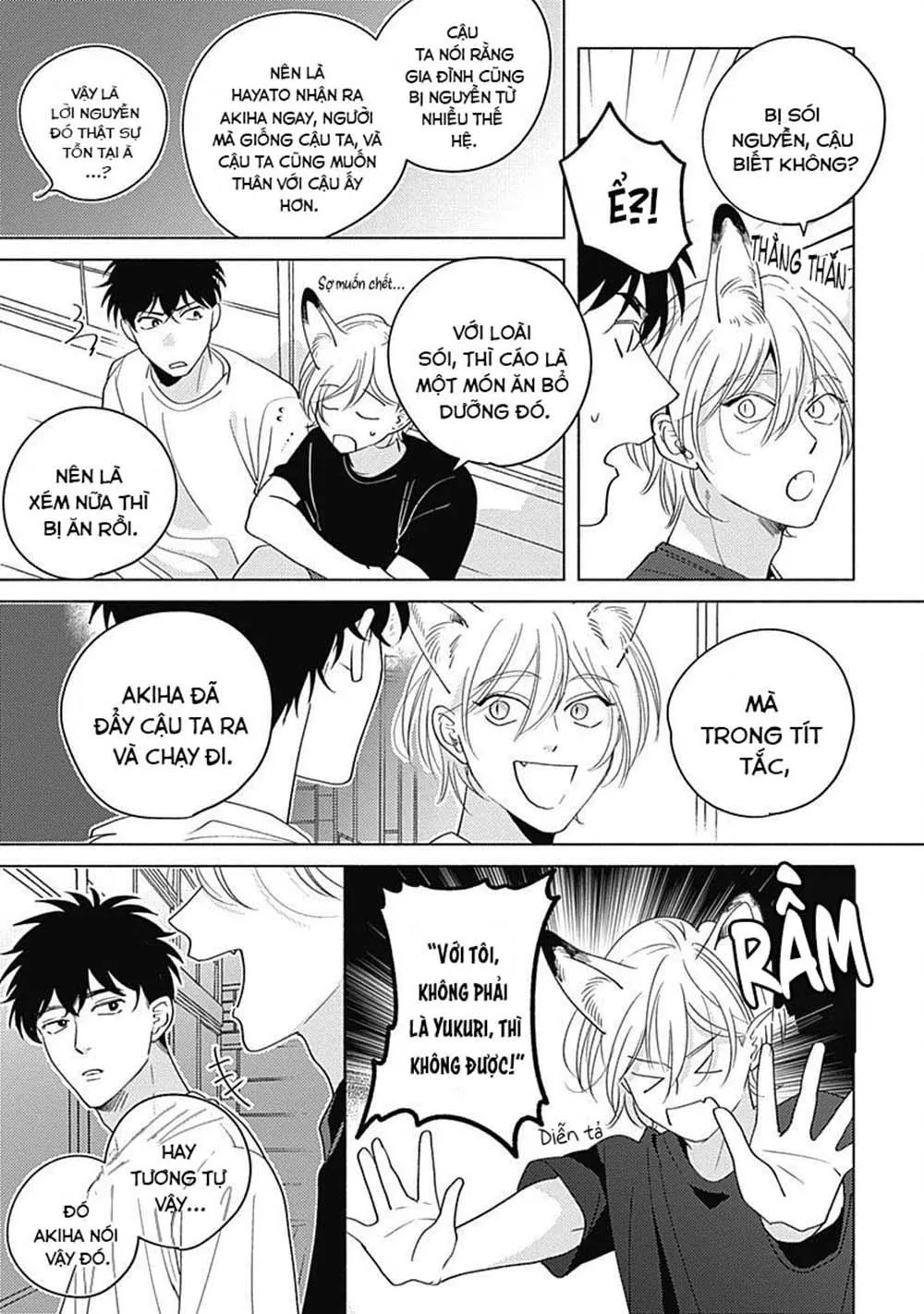 Yakimochi wa kitsuneiro (END) Chapter 5 Trang 17