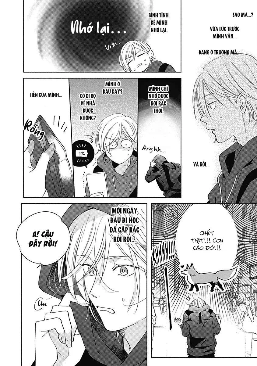 Yakimochi wa Kitsuneiroo Chapter 2 Trang 17