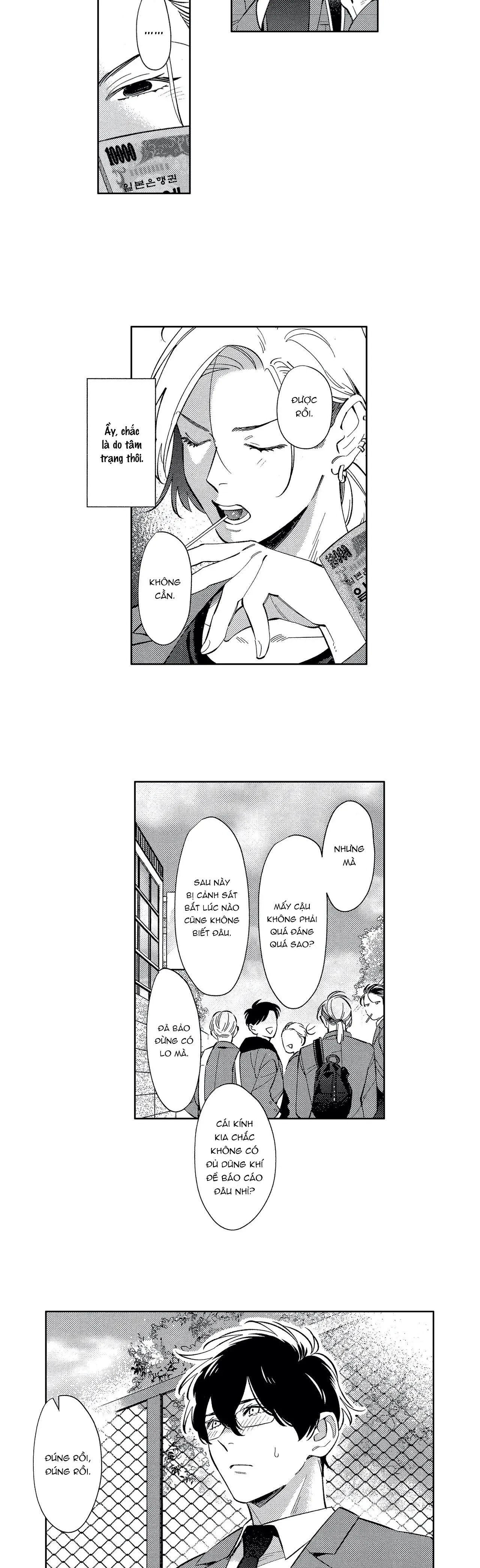 Yankee-kun muốn trở nên hư hỏng Chapter 1 Trang 7