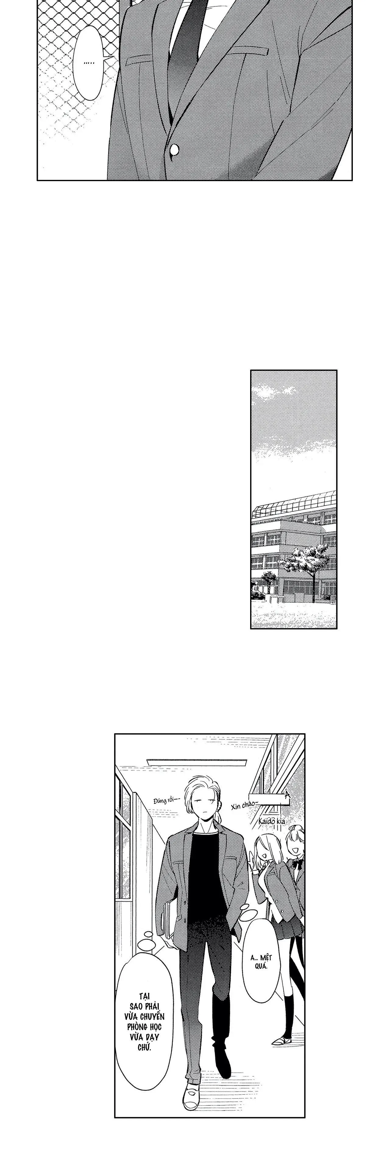 Yankee-kun muốn trở nên hư hỏng Chapter 1 Trang 8