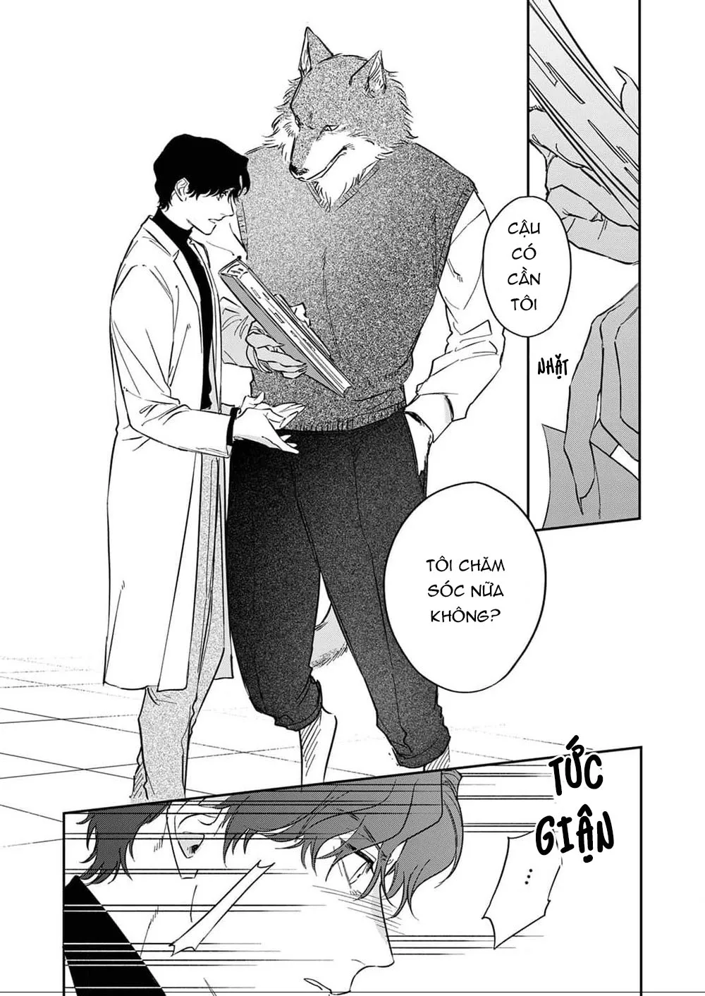 YÊU ĐƯƠNG CÙNG CHÀNG SÓI Chapter 2 Trang 8