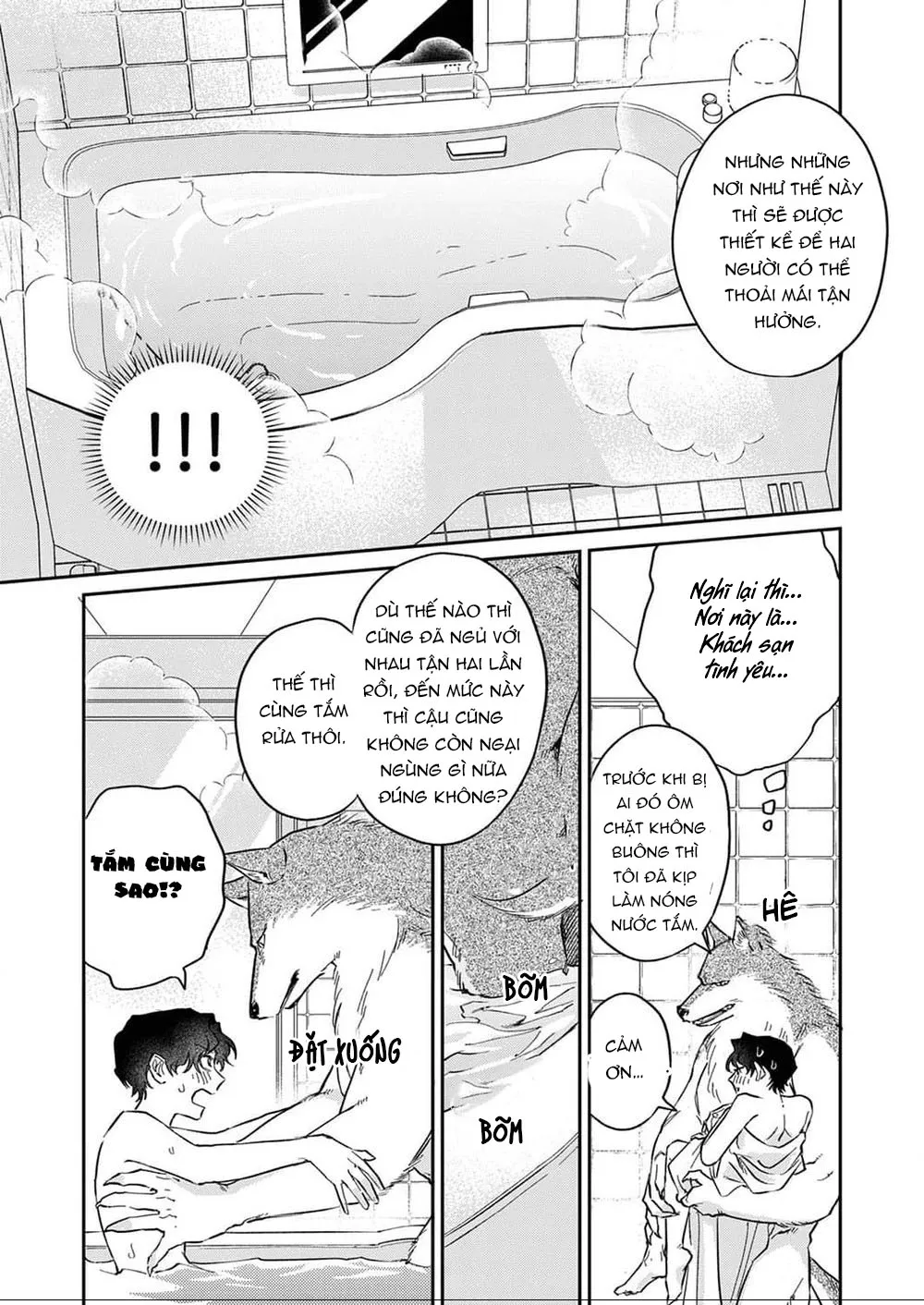 YÊU ĐƯƠNG CÙNG CHÀNG SÓI Chapter 3 Trang 11