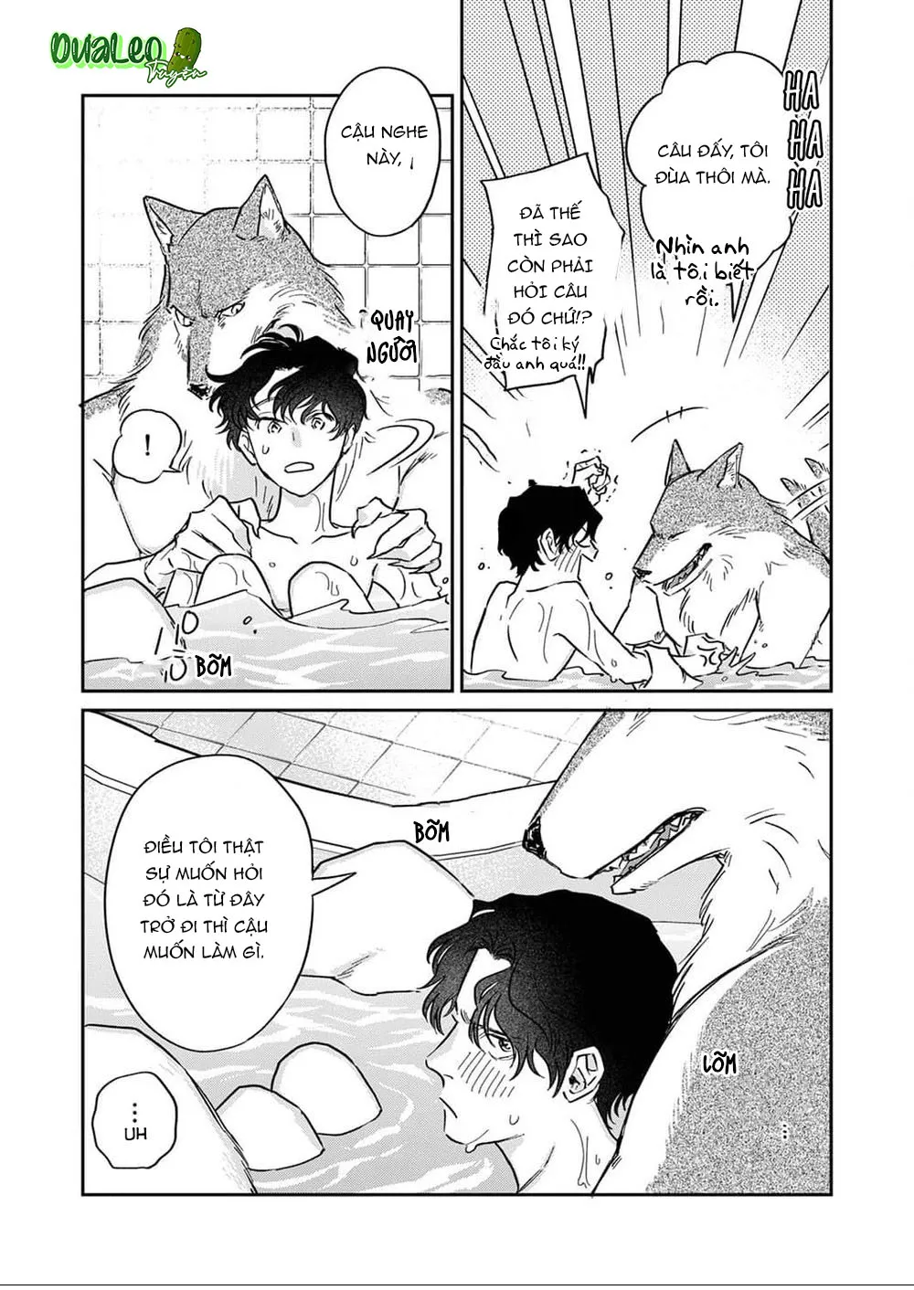 YÊU ĐƯƠNG CÙNG CHÀNG SÓI Chapter 3 Trang 16