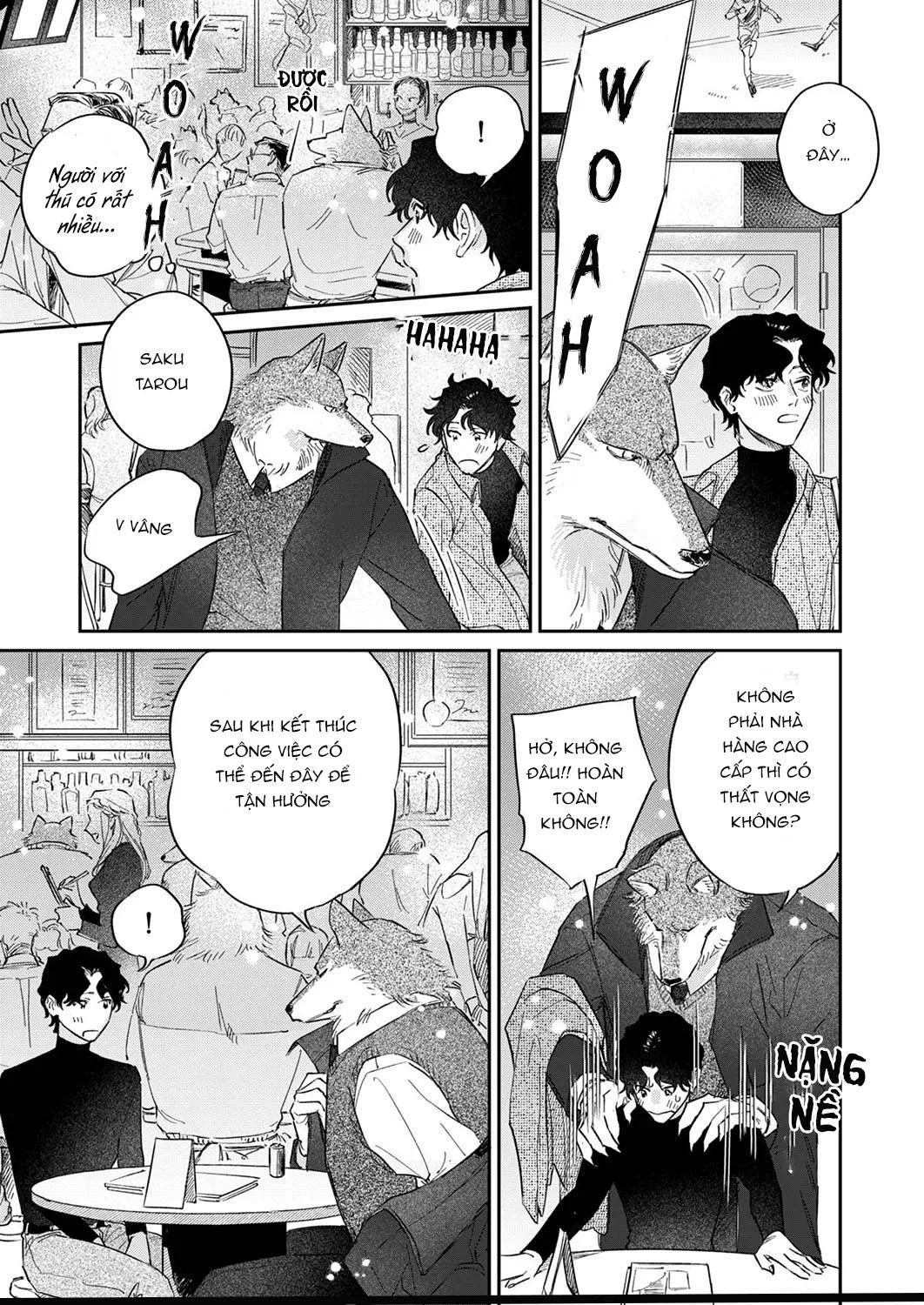 YÊU ĐƯƠNG CÙNG CHÀNG SÓI Chapter 4 Trang 11