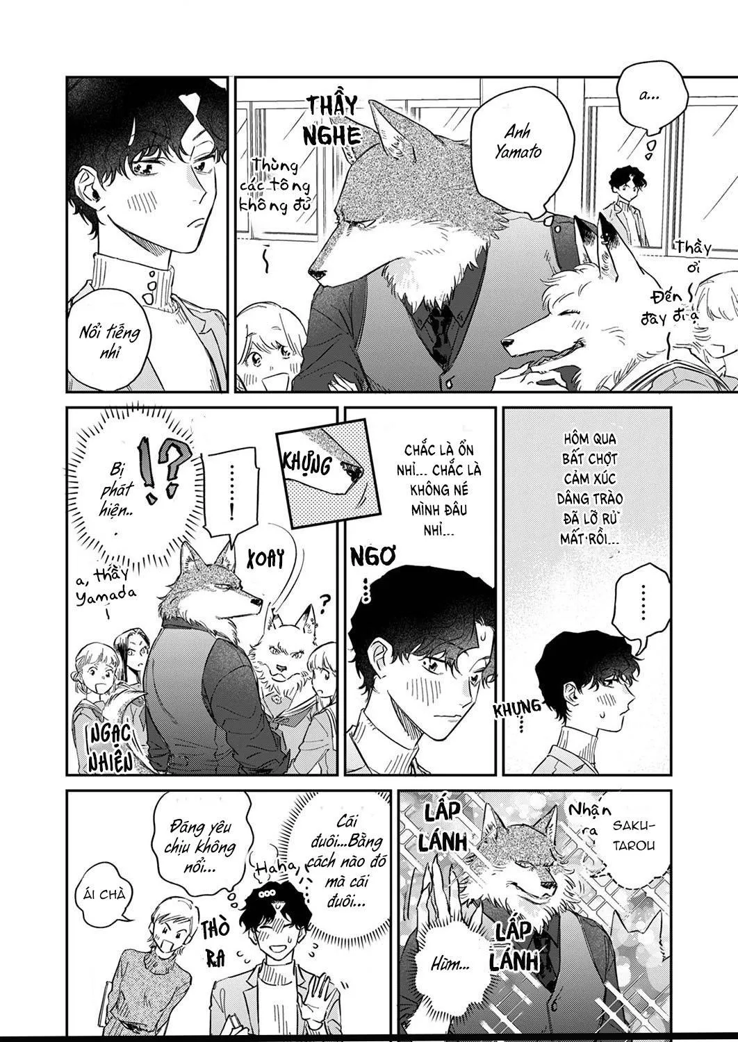 YÊU ĐƯƠNG CÙNG CHÀNG SÓI Chapter 5 Trang 6