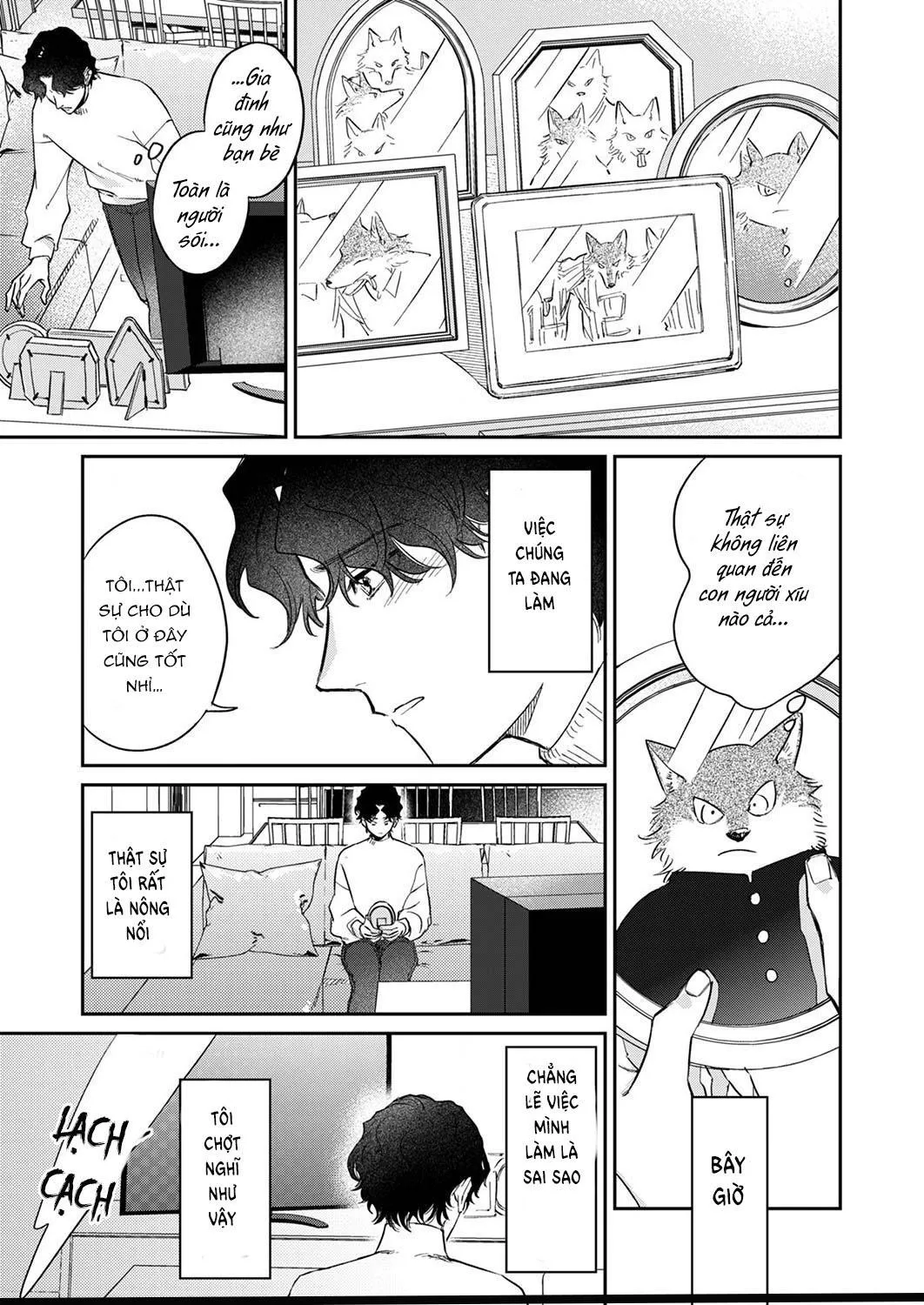 YÊU ĐƯƠNG CÙNG CHÀNG SÓI Chapter 5 Trang 13