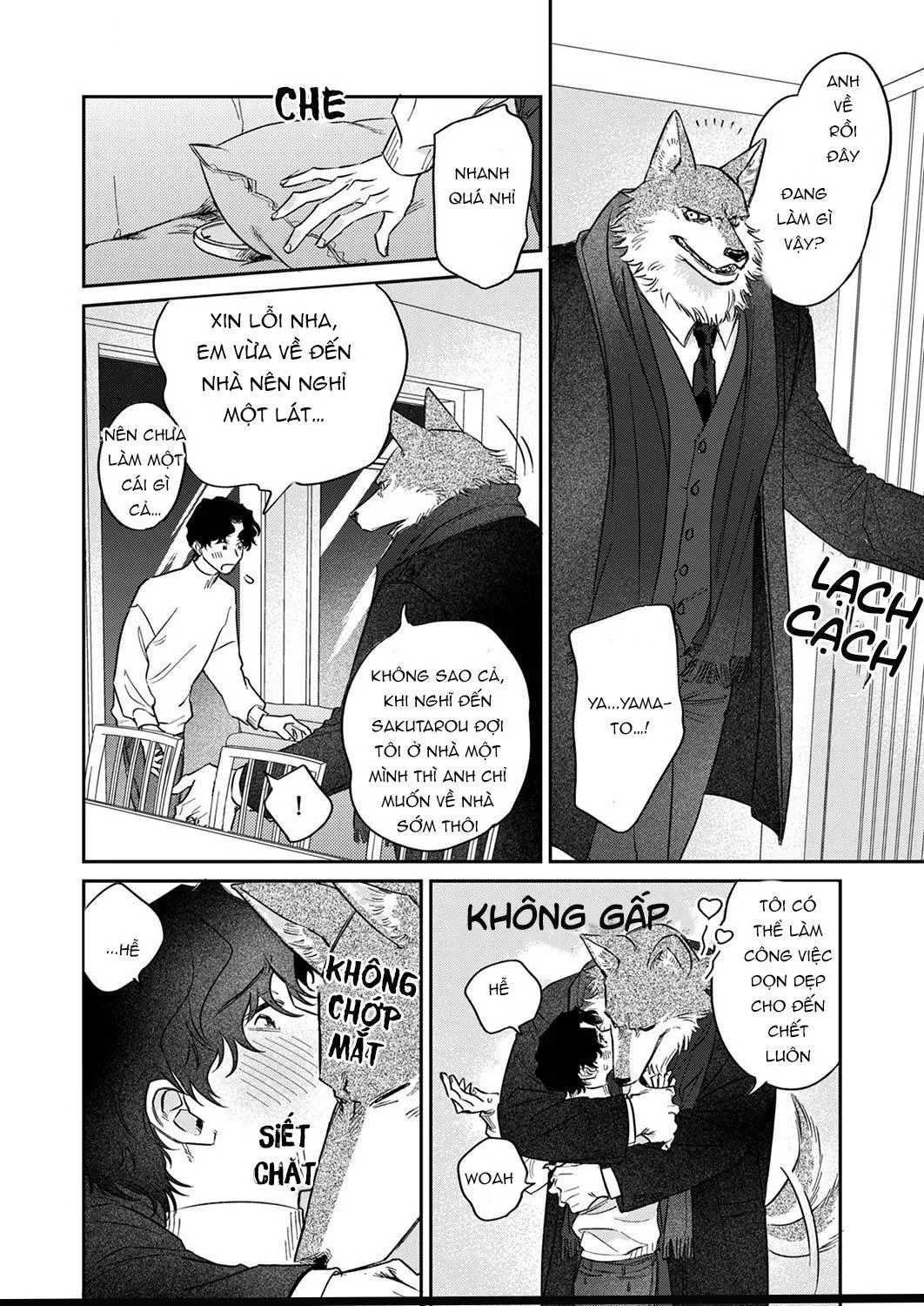 YÊU ĐƯƠNG CÙNG CHÀNG SÓI Chapter 5 Trang 14