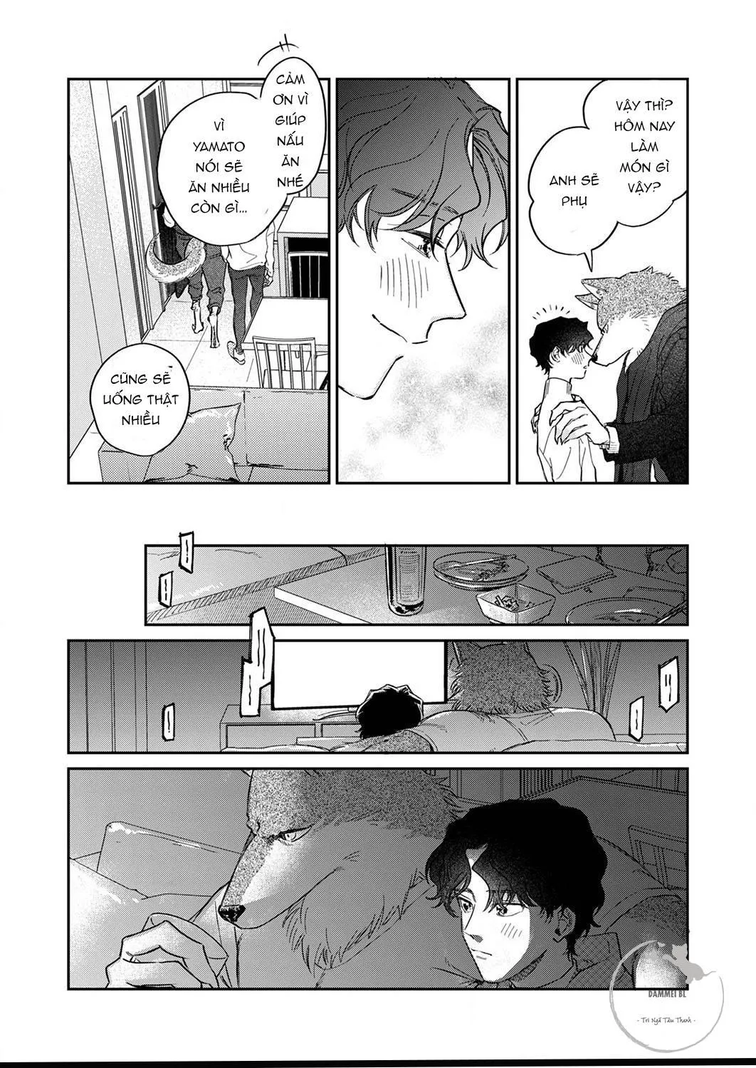 YÊU ĐƯƠNG CÙNG CHÀNG SÓI Chapter 5 Trang 15