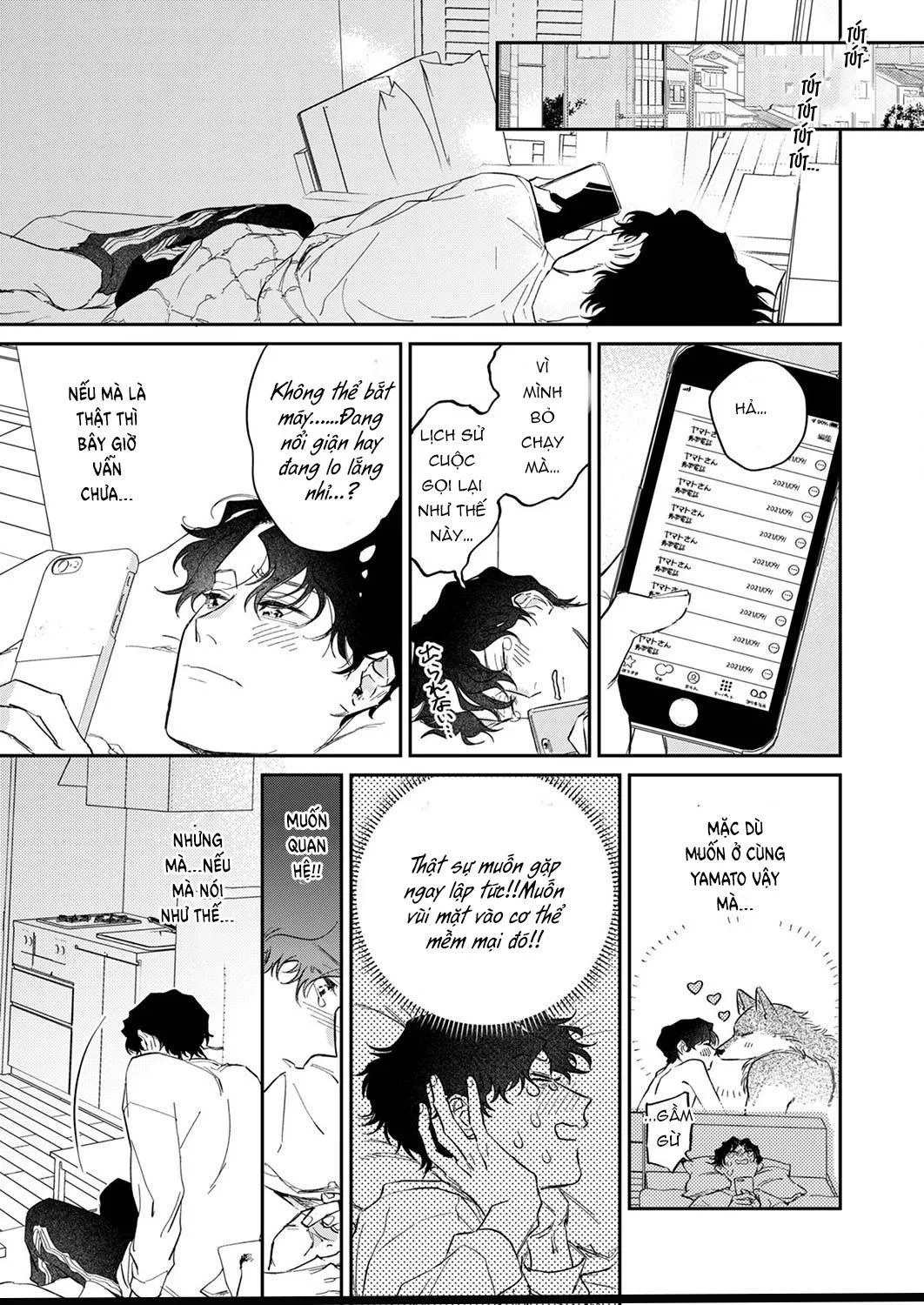 YÊU ĐƯƠNG CÙNG CHÀNG SÓI Chapter 5 Trang 19