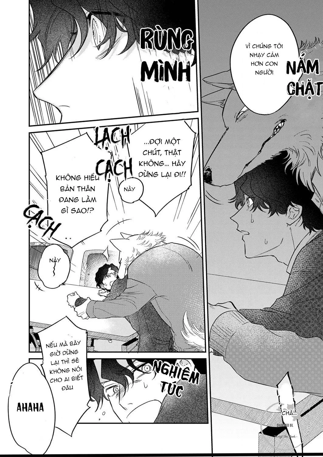 YÊU ĐƯƠNG CÙNG CHÀNG SÓI Chapter 6 Trang 9