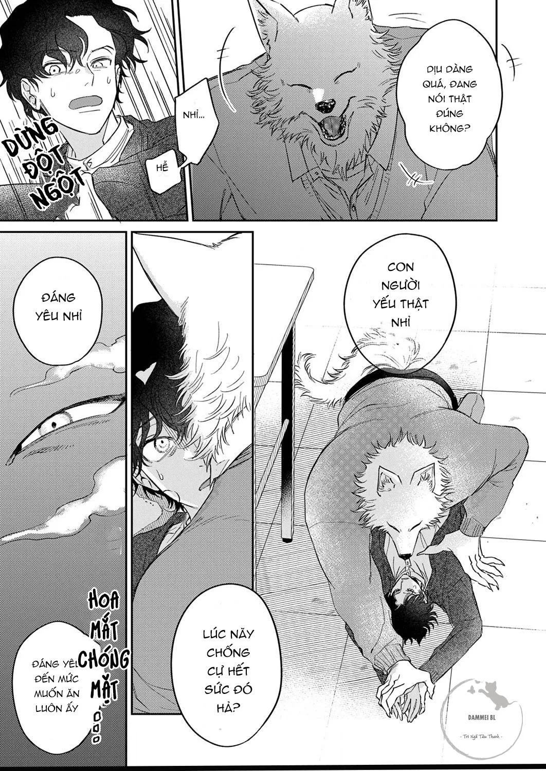 YÊU ĐƯƠNG CÙNG CHÀNG SÓI Chapter 6 Trang 10