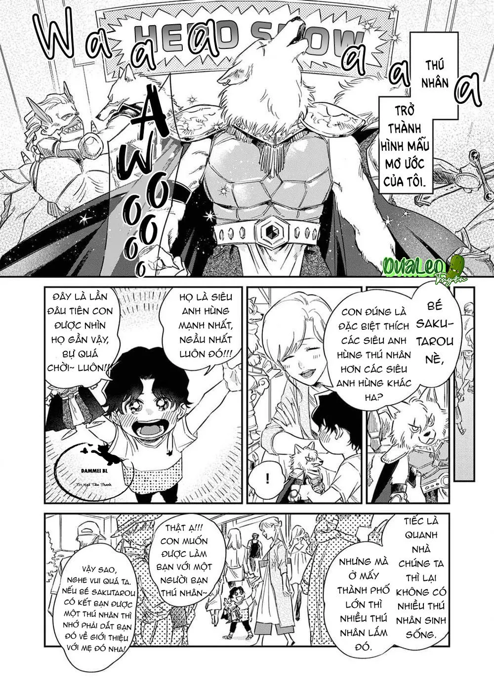 YÊU ĐƯƠNG CÙNG CHÀNG SÓI Chapter 1 Trang 6